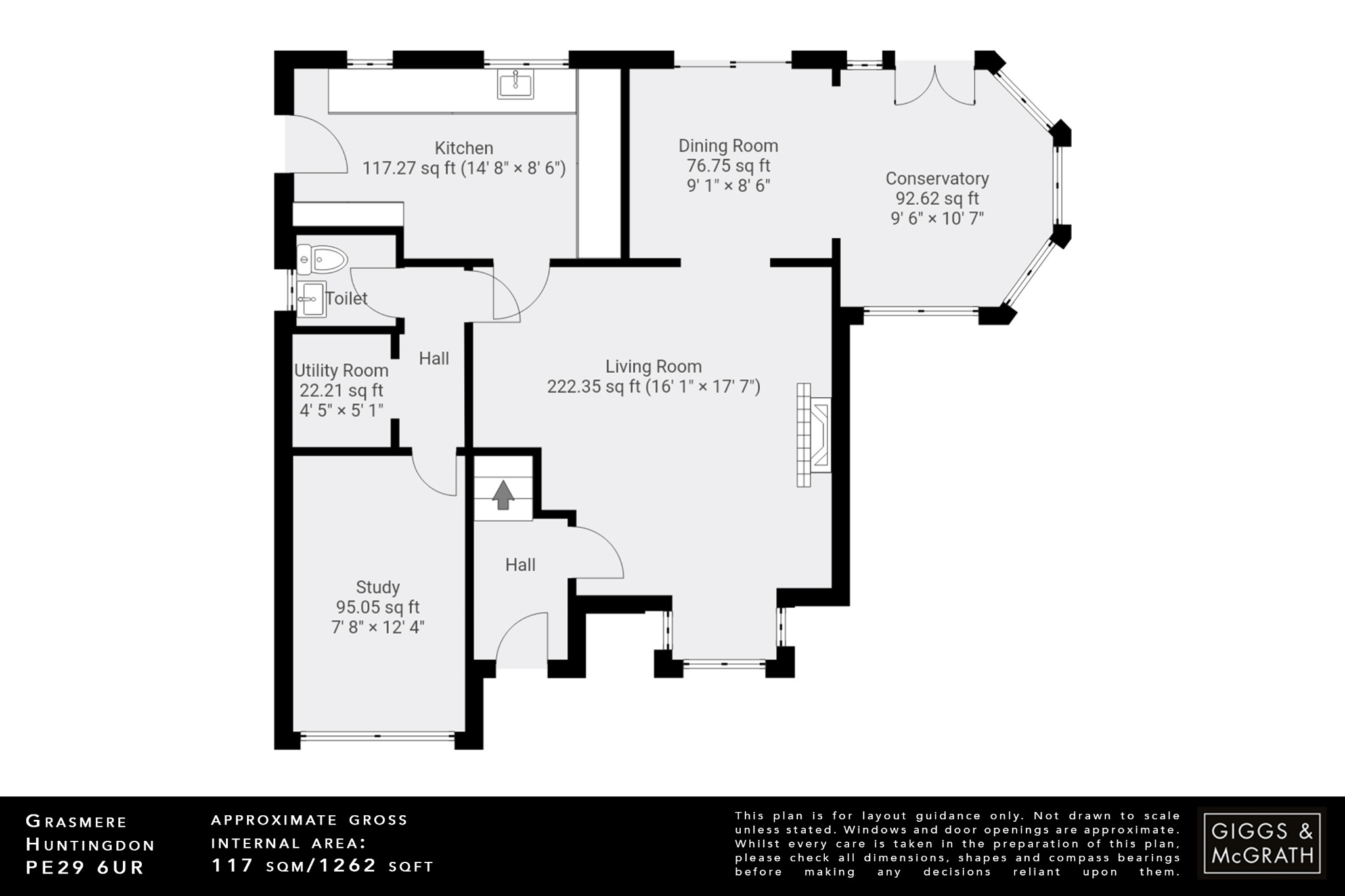 4 bed detached house for sale in Grasmere, Cambridgeshire - Property Floorplan