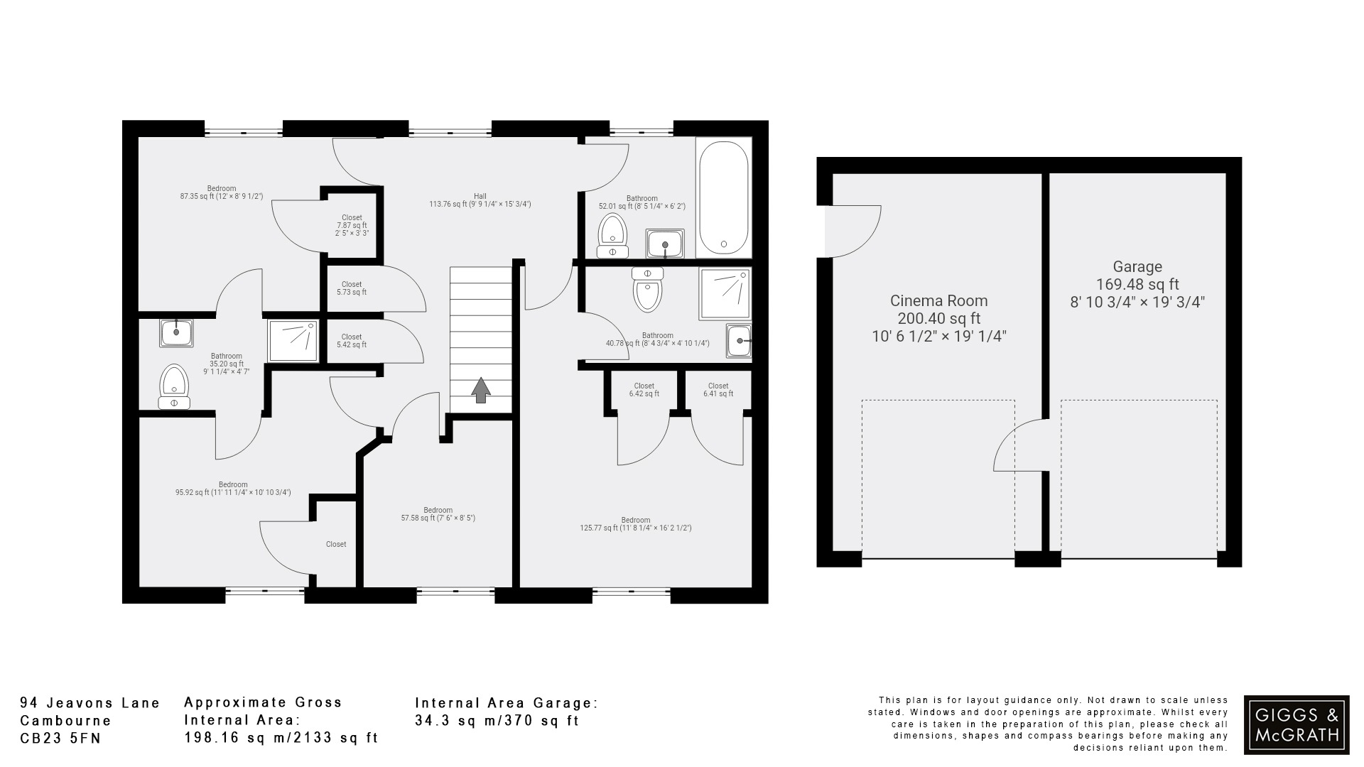 5 bed detached house for sale in Jeavons Lane, Cambridge - Property Floorplan