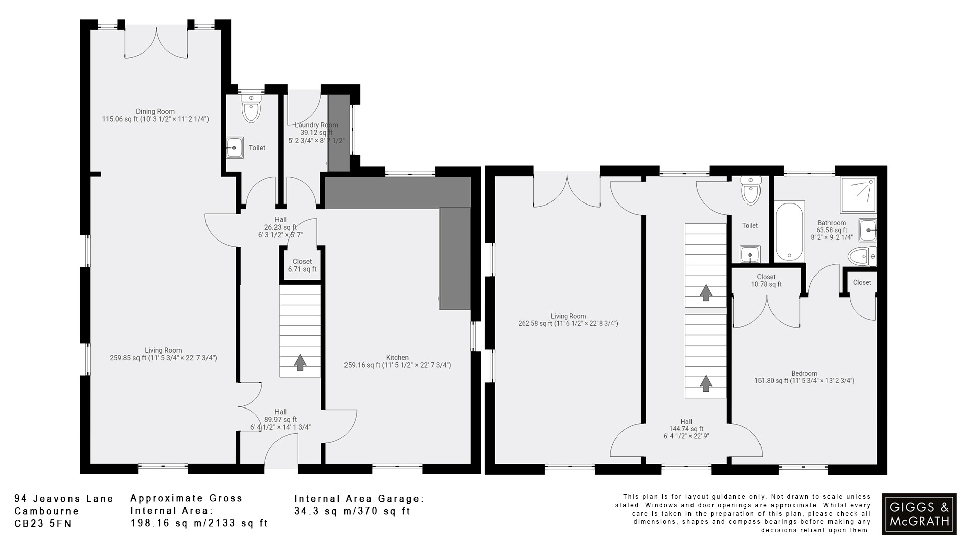 5 bed detached house for sale in Jeavons Lane, Cambridge - Property Floorplan