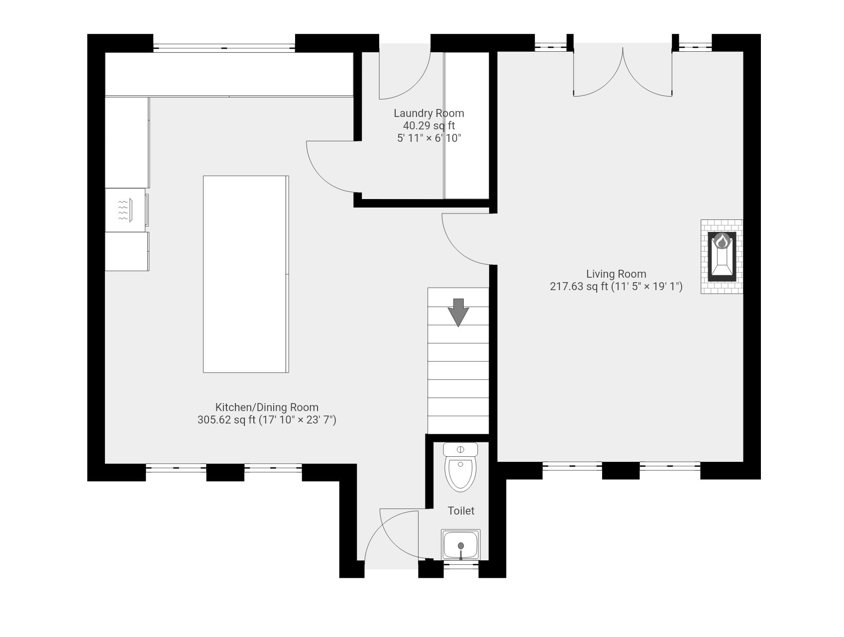 5 bed detached house for sale in Devoke Close, Huntingdon - Property Floorplan