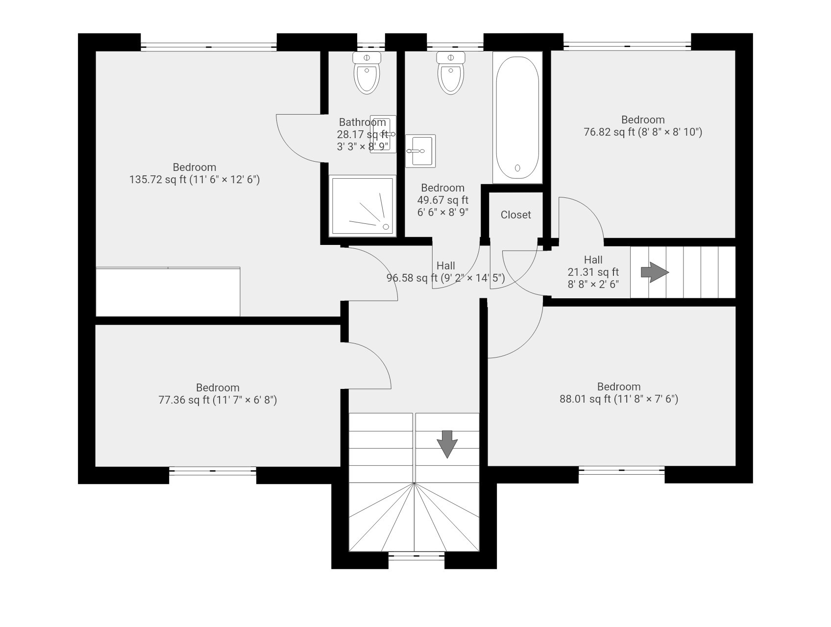 5 bed detached house for sale in Devoke Close, Huntingdon - Property Floorplan