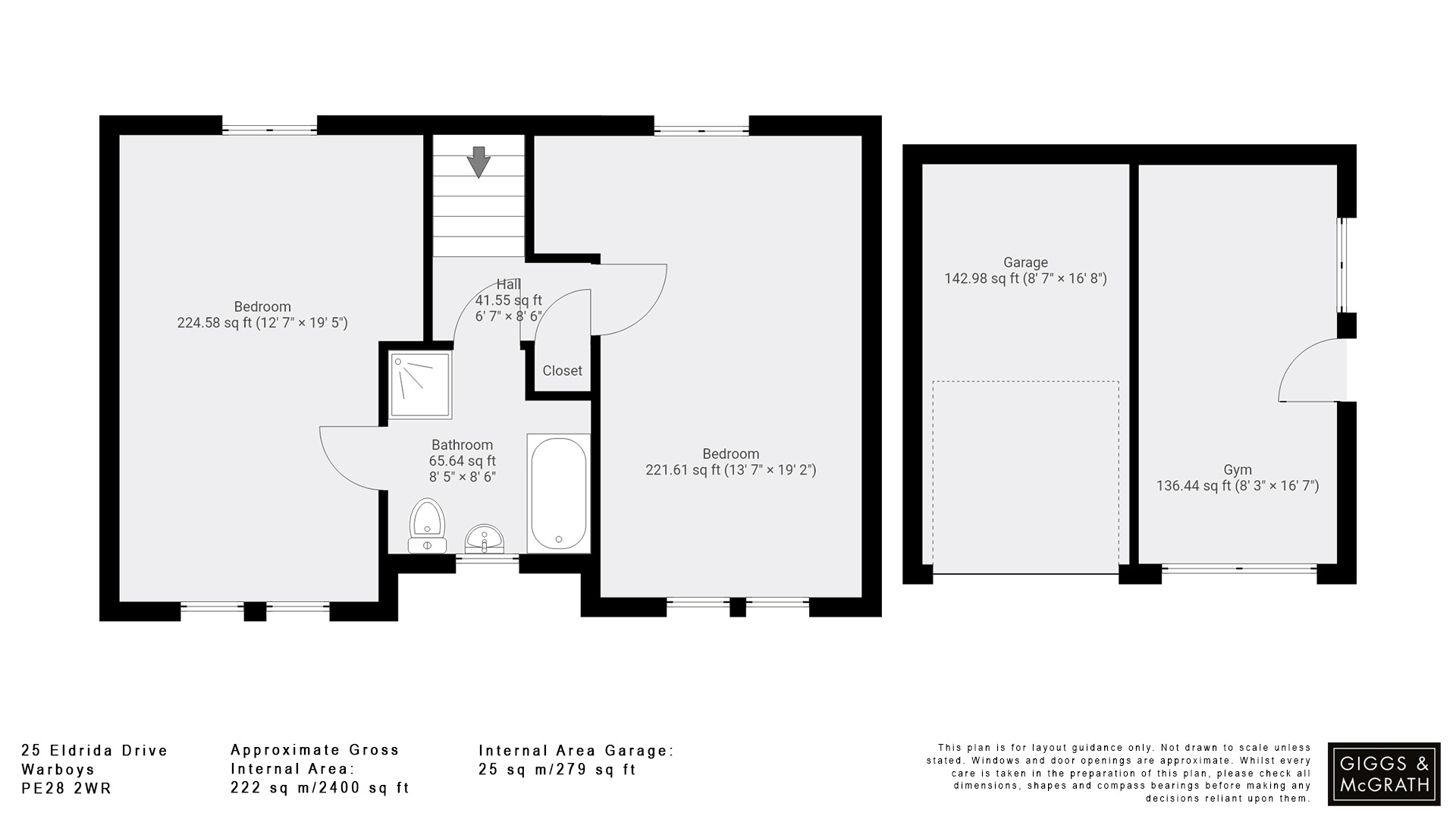 5 bed detached house for sale in Eldrida Drive, Huntingdon - Property Floorplan