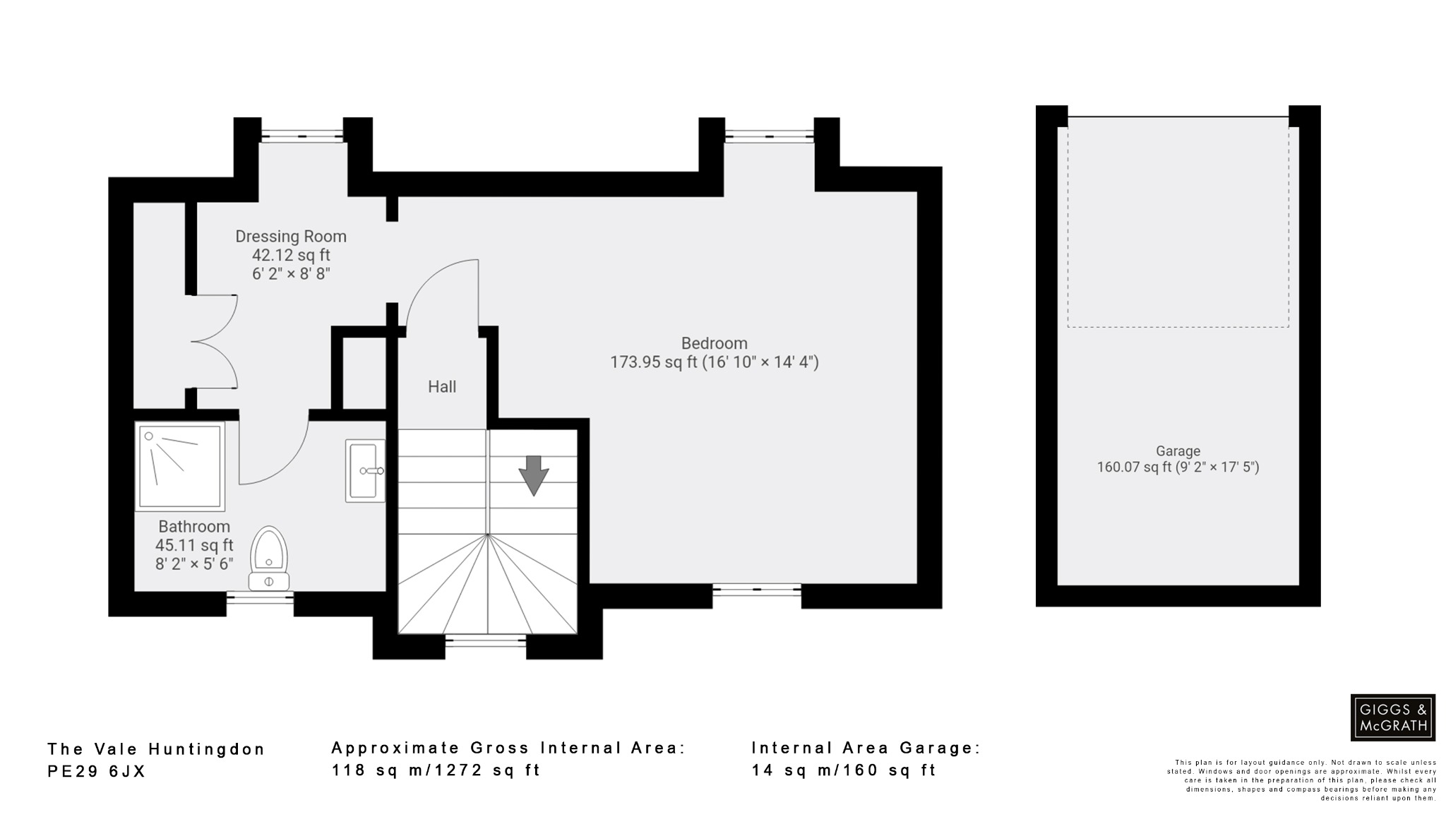 3 bed detached house for sale in The Vale, Huntingdon - Property Floorplan