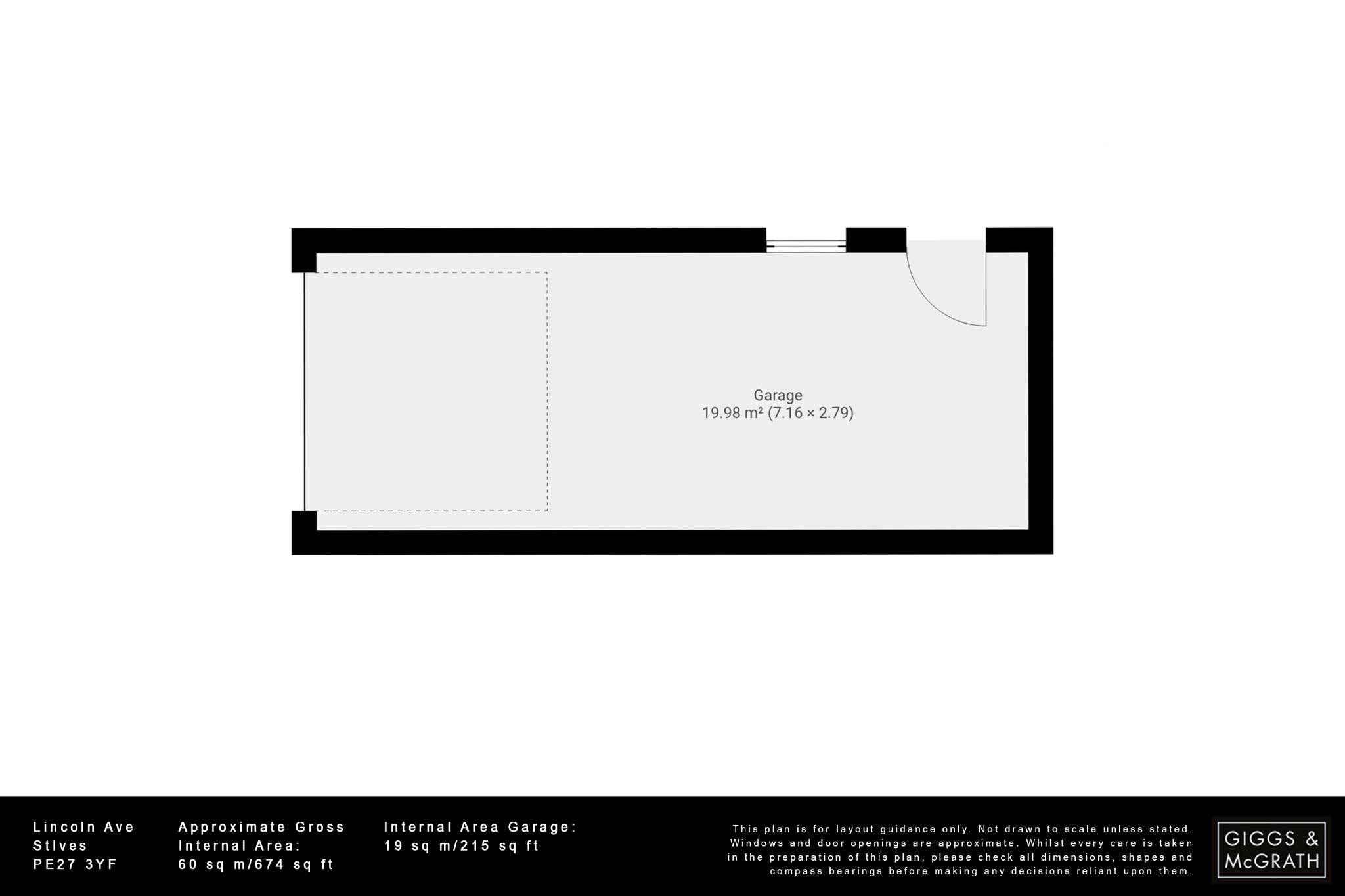 3 bed detached bungalow for sale in Lincoln Avenue, St. Ives - Property Floorplan