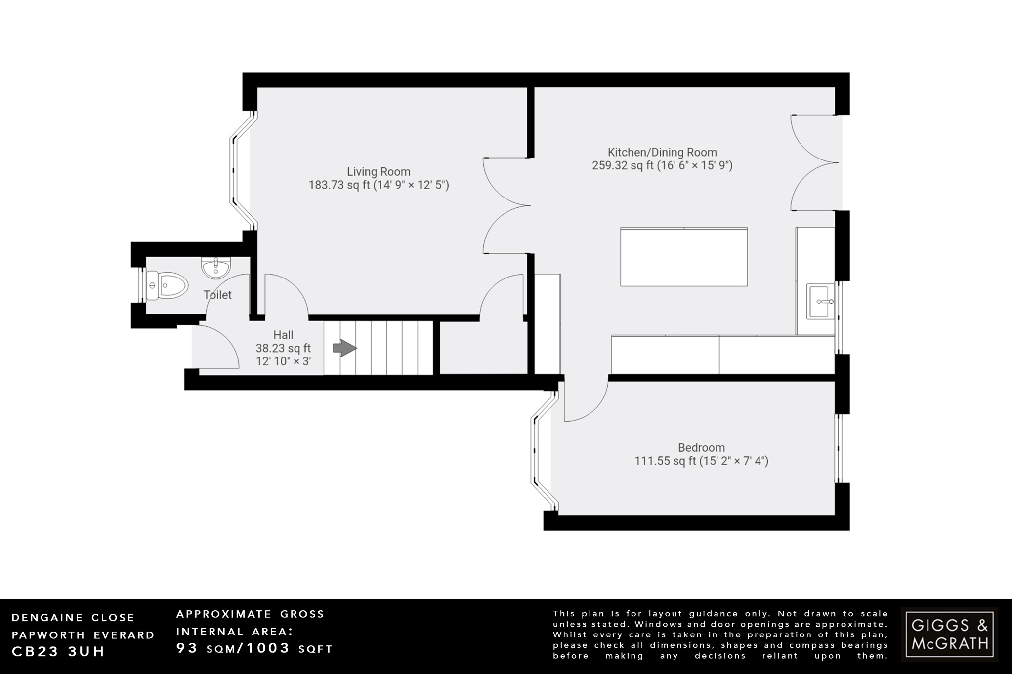 4 bed detached house for sale in Dengaine Close, Cambridge - Property Floorplan