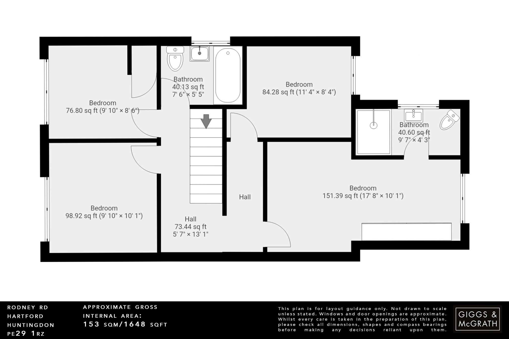 4 bed semi-detached house for sale in Rodney Road, Huntingdon - Property Floorplan