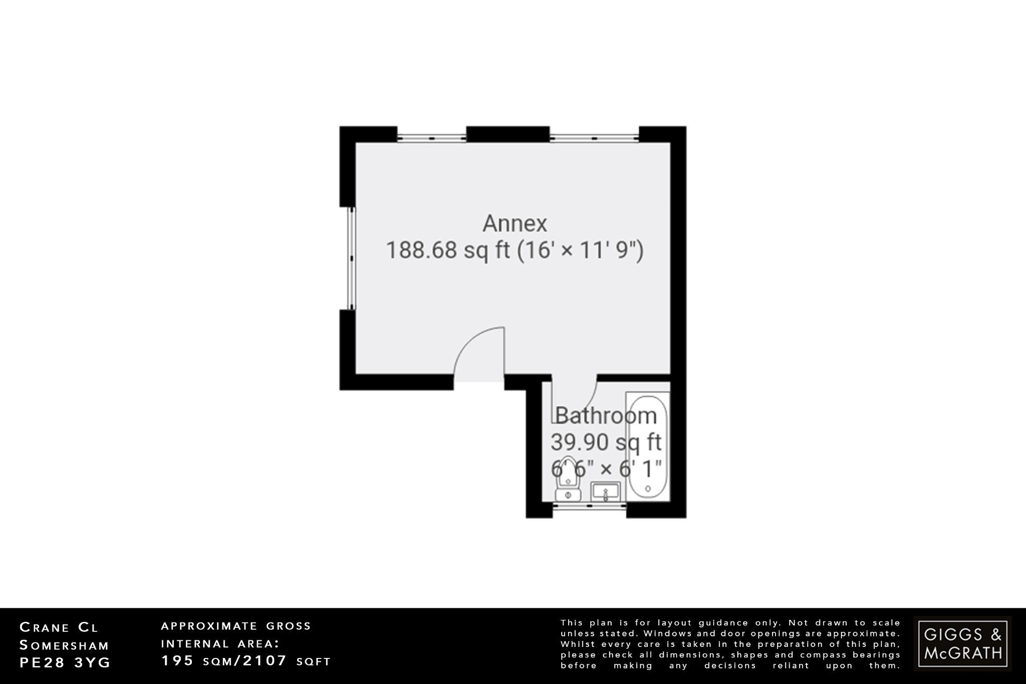 4 bed detached house for sale in Crane Close, Huntingdon - Property Floorplan