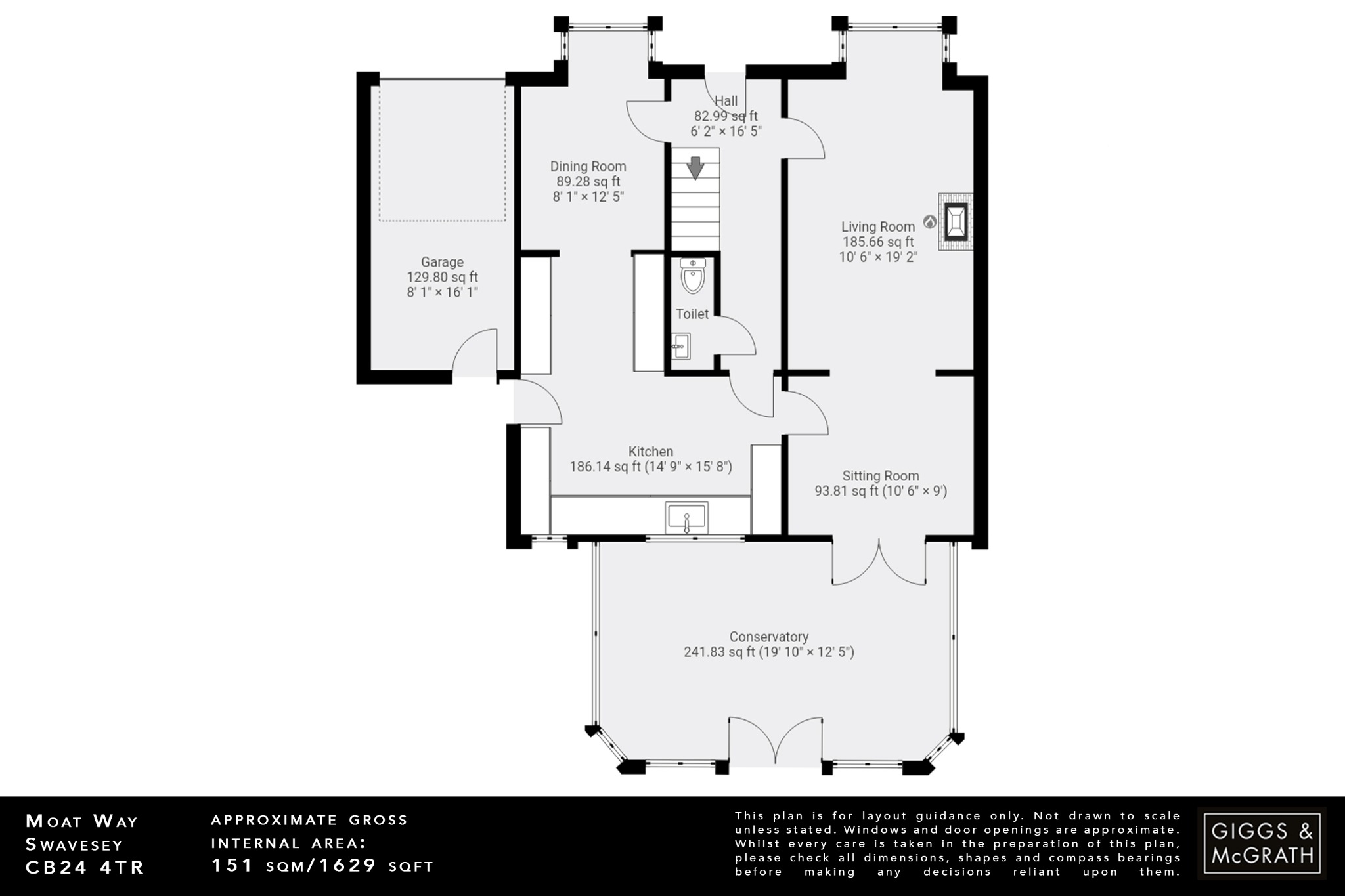 4 bed detached house for sale in Moat Way, Cambridge - Property Floorplan