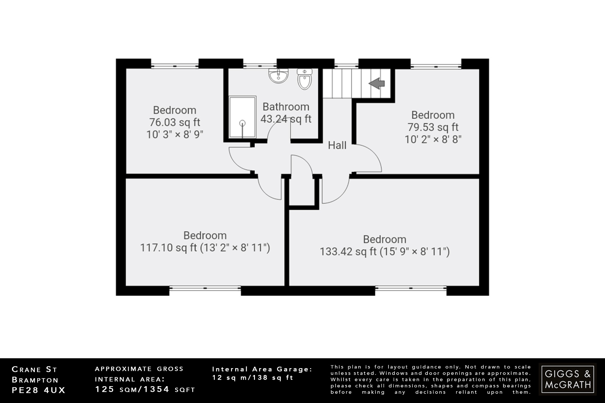 4 bed detached house for sale in Crane Street, Huntingdon - Property Floorplan