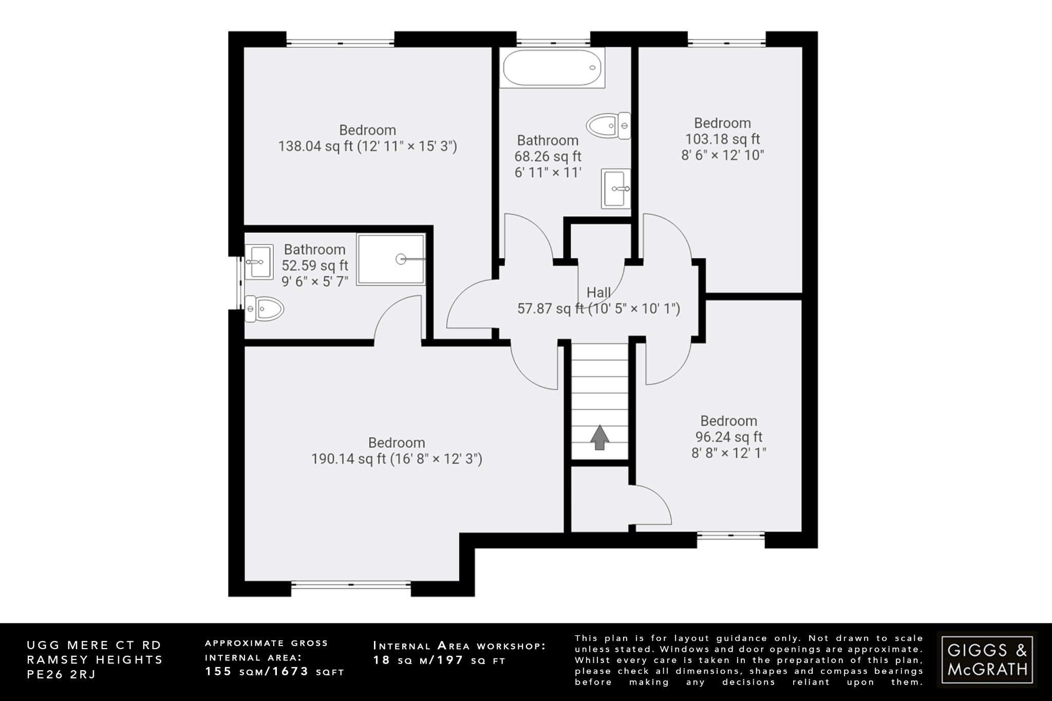 4 bed detached house for sale in Ugg Mere Court Road, Huntingdon - Property Floorplan