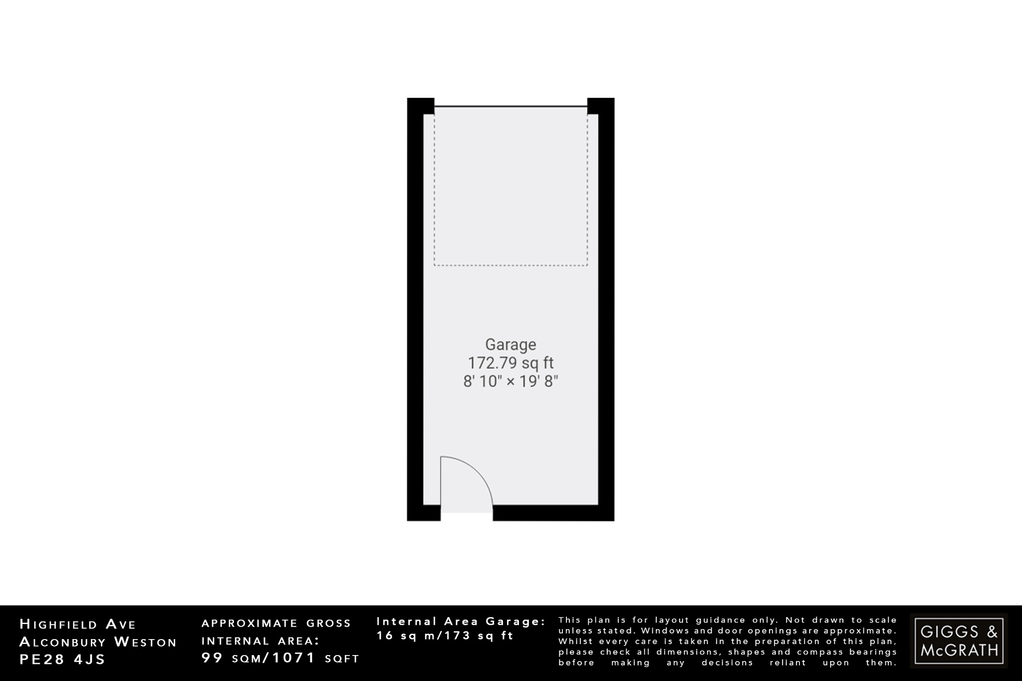 3 bed semi-detached house for sale in Highfield Avenue, Huntingdon - Property Floorplan