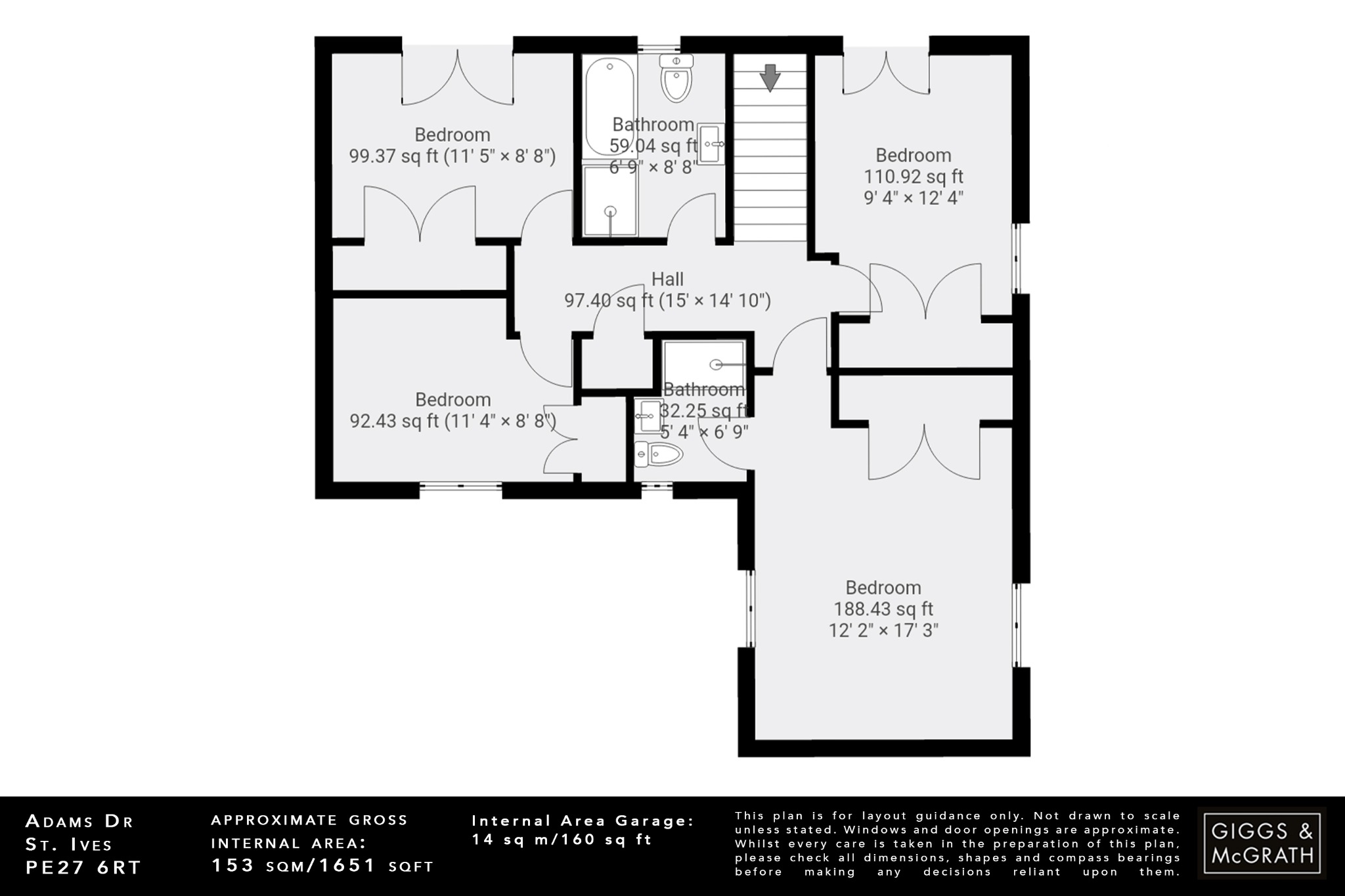 4 bed detached house for sale in Adams Drive - Property Floorplan