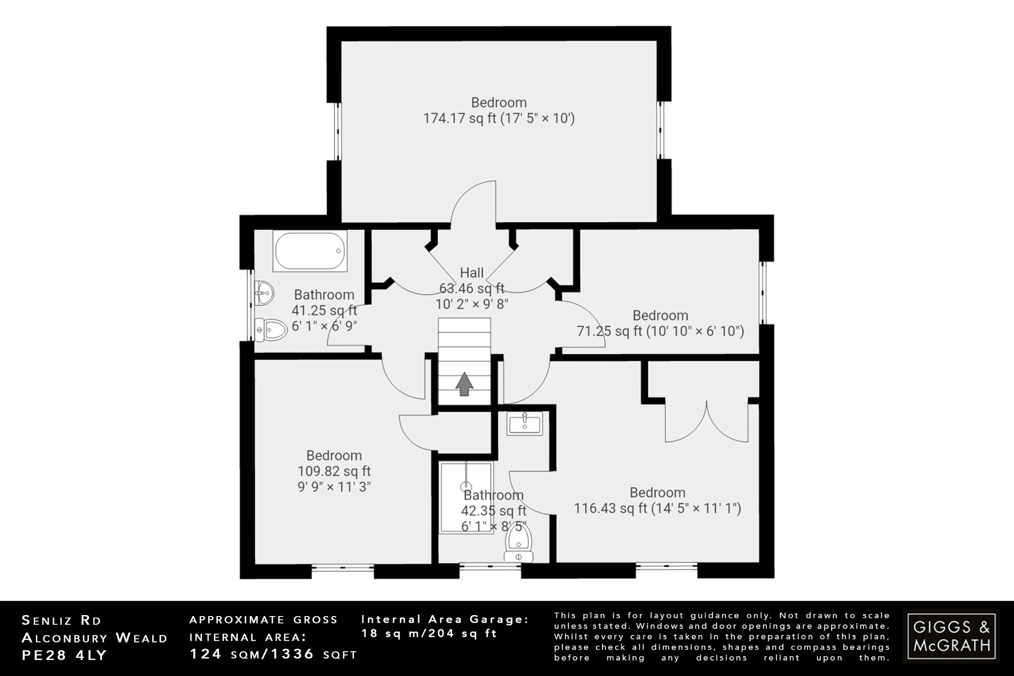 4 bed detached house for sale in Senliz Road, Cambridgeshire - Property Floorplan