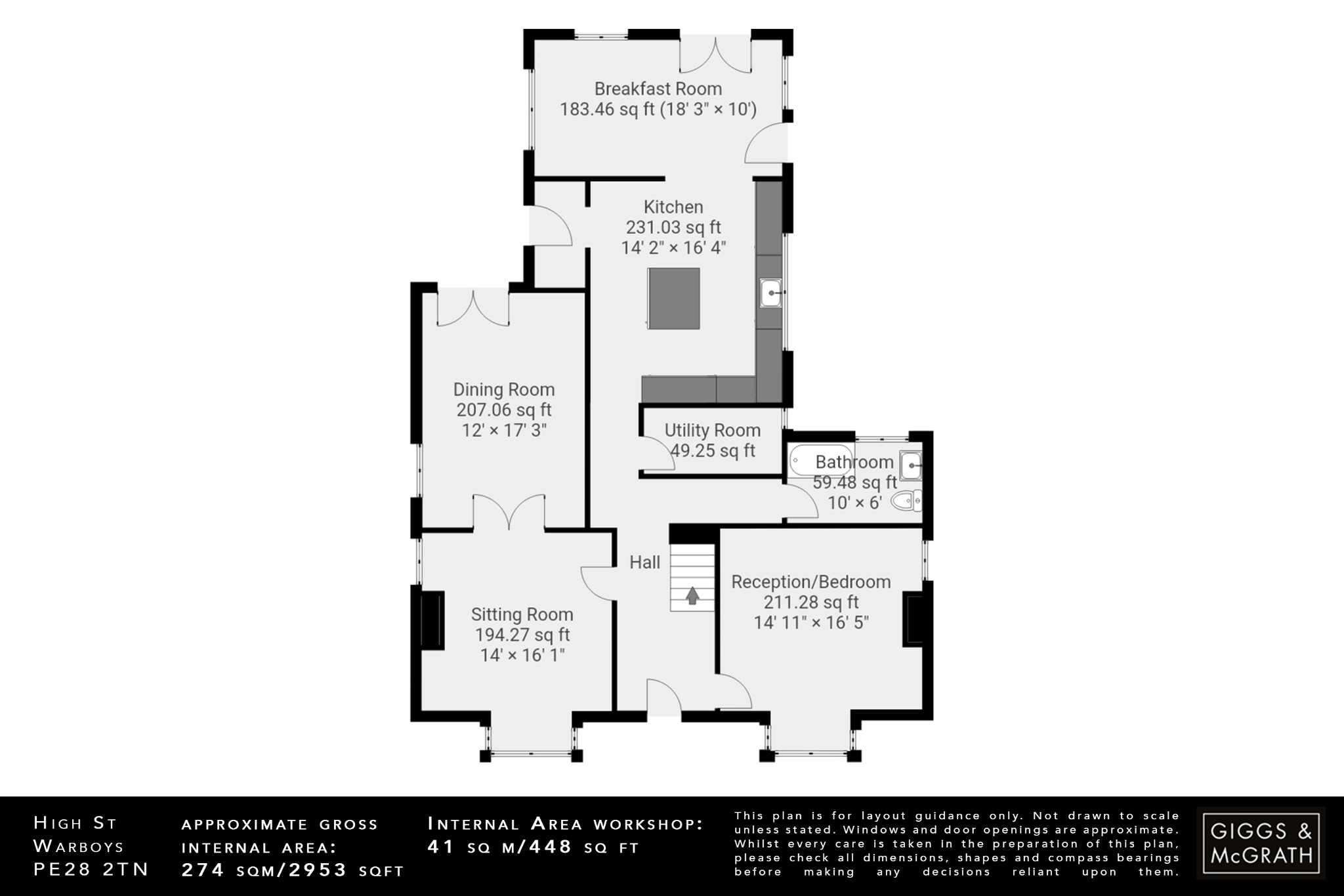 5 bed detached house for sale in High Street, Huntingdon - Property Floorplan