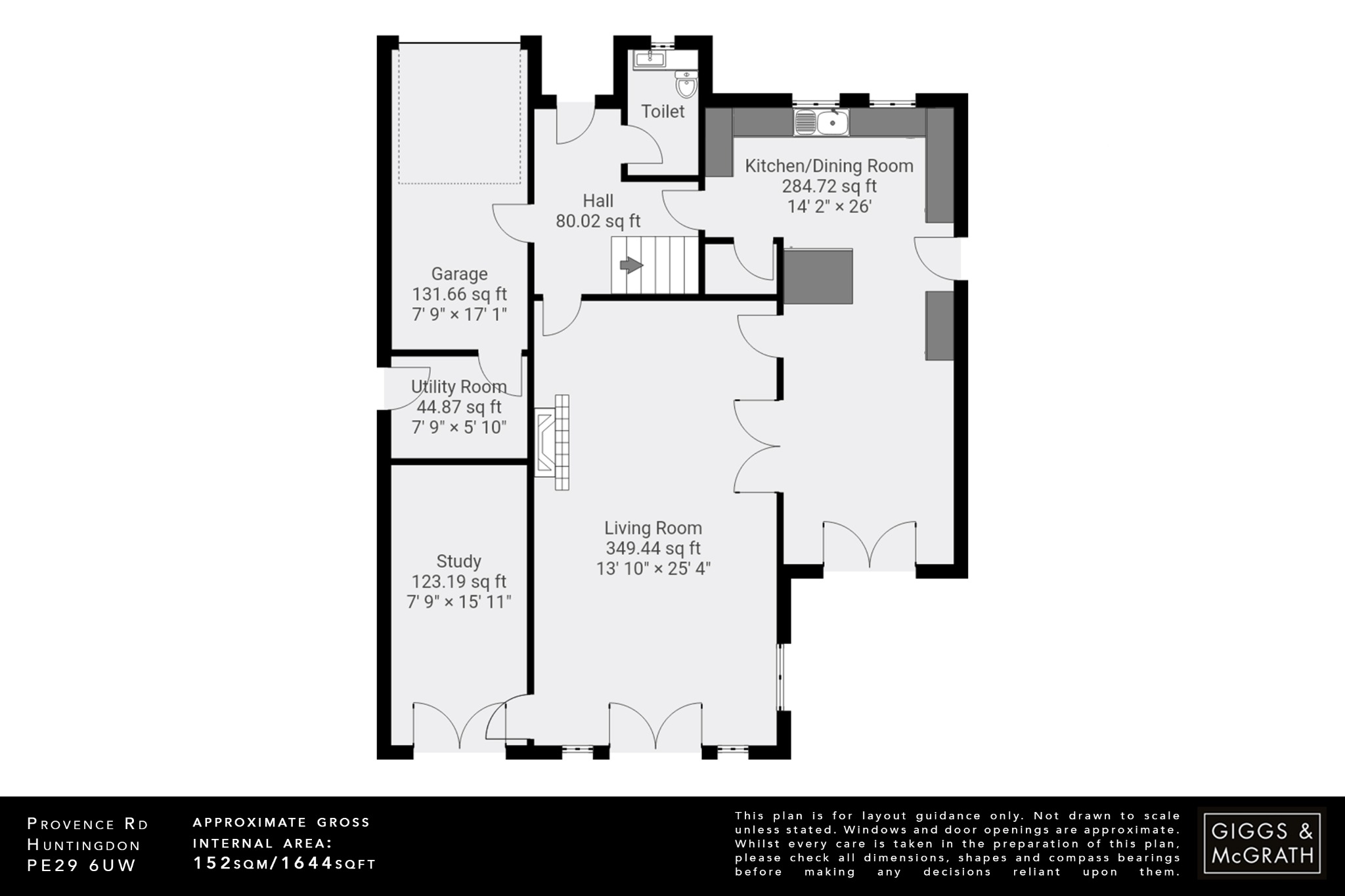 4 bed detached house for sale in Provence Road, Huntingdon - Property Floorplan