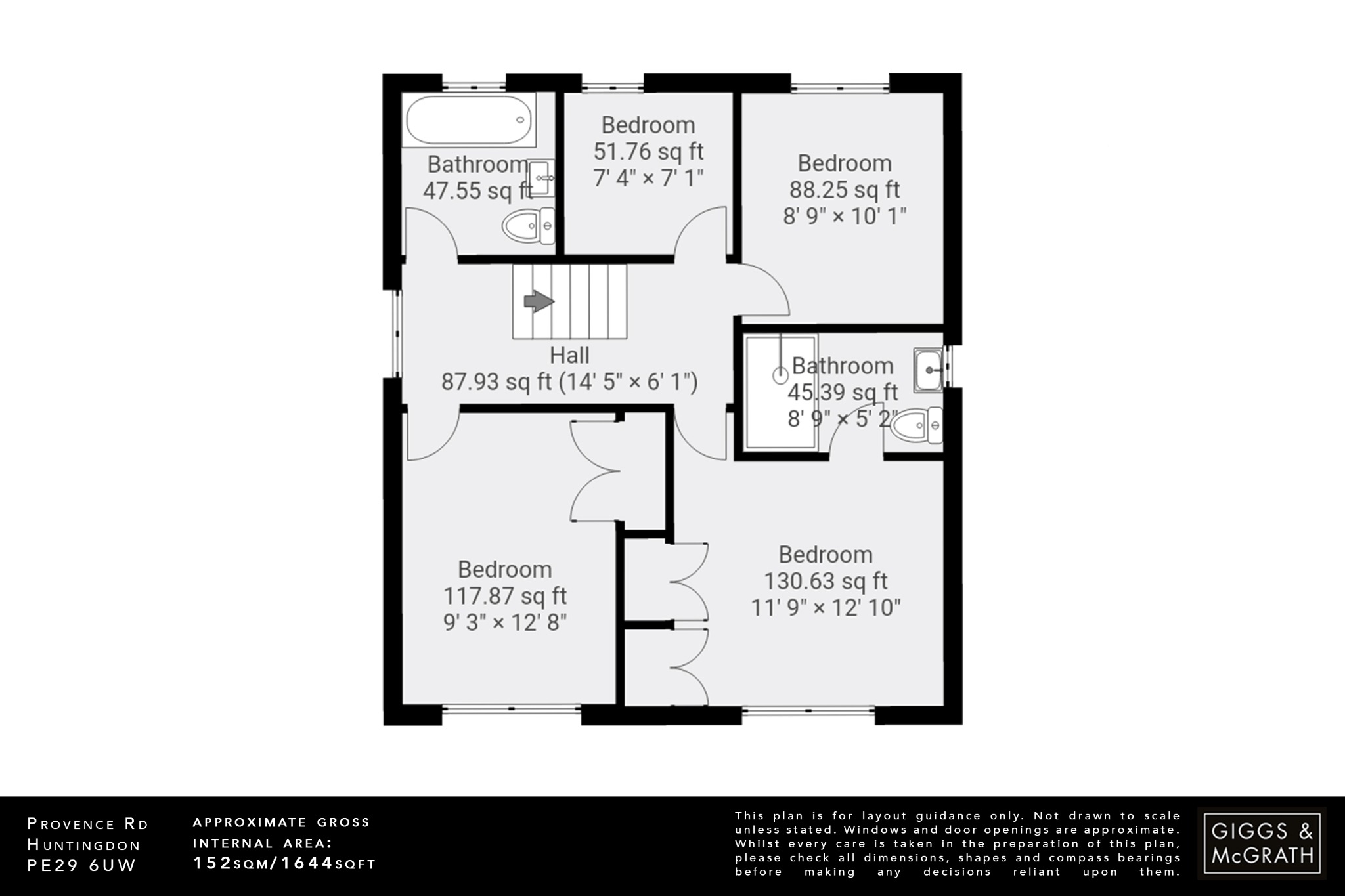 4 bed detached house for sale in Provence Road, Huntingdon - Property Floorplan