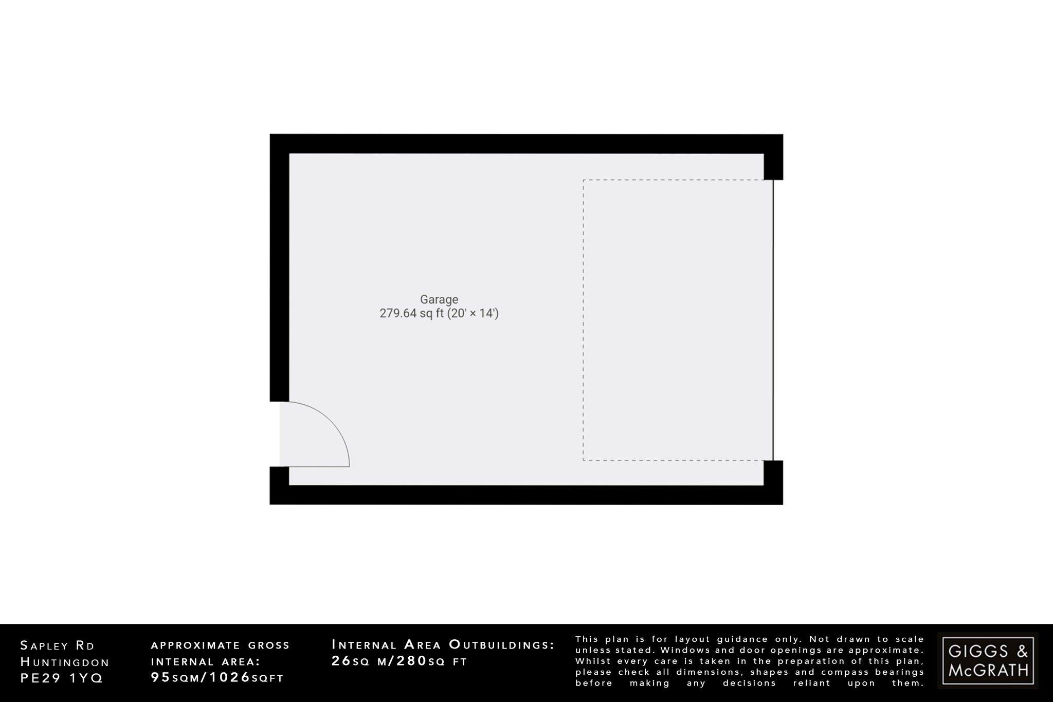 2 bed end of terrace house for sale in Sapley Road, Huntingdon - Property Floorplan