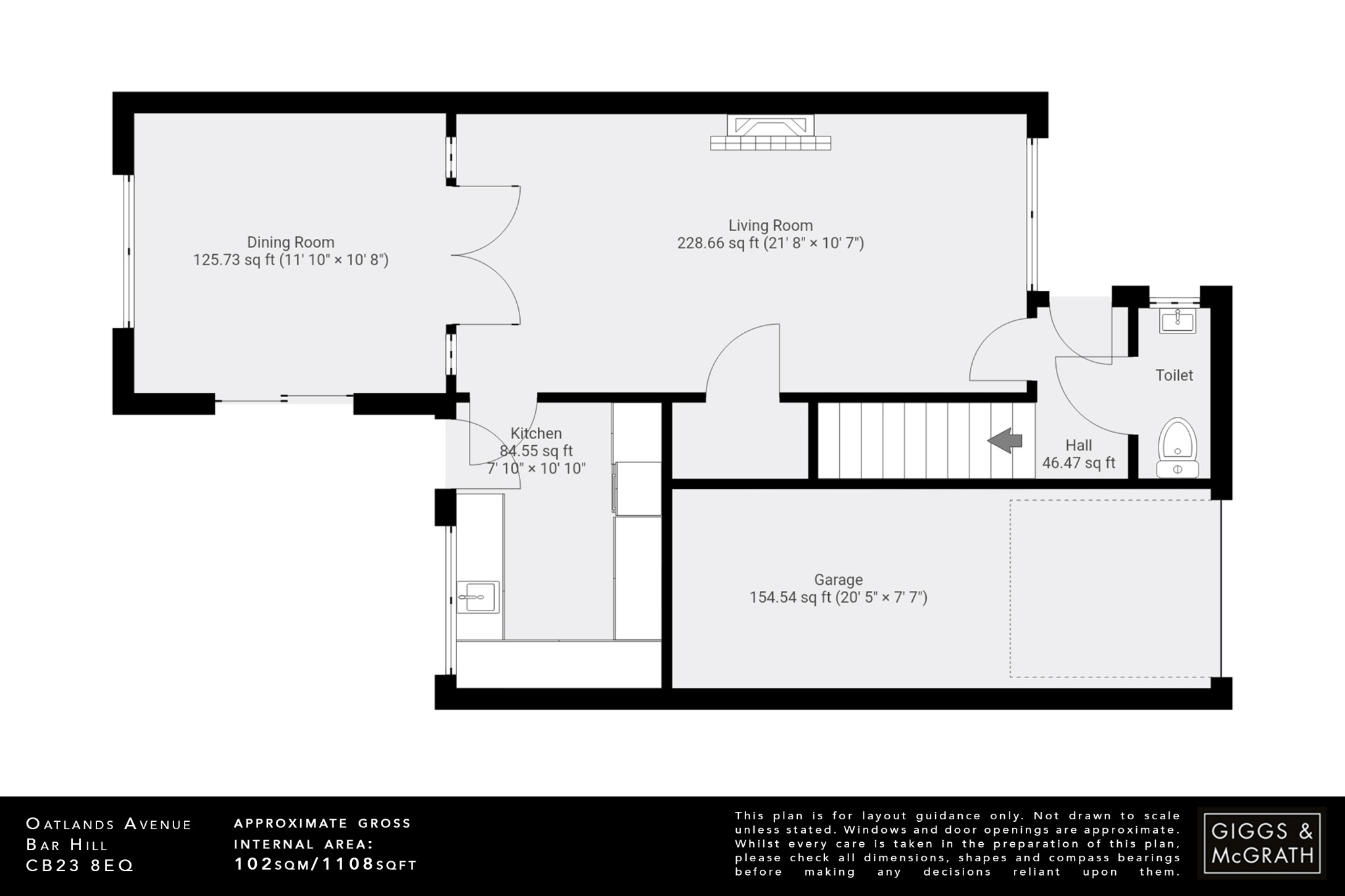 3 bed semi-detached house for sale in Oatlands Avenue, Cambridge - Property Floorplan