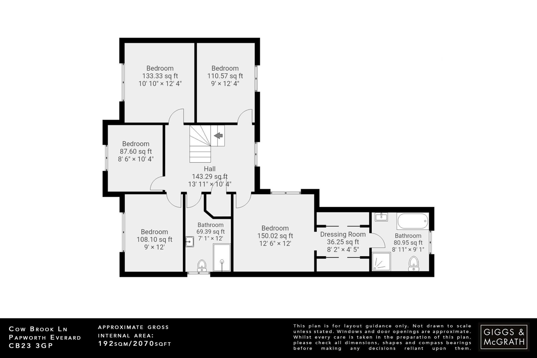 5 bed detached house for sale in Cow Brook Lane, Cambridge - Property Floorplan