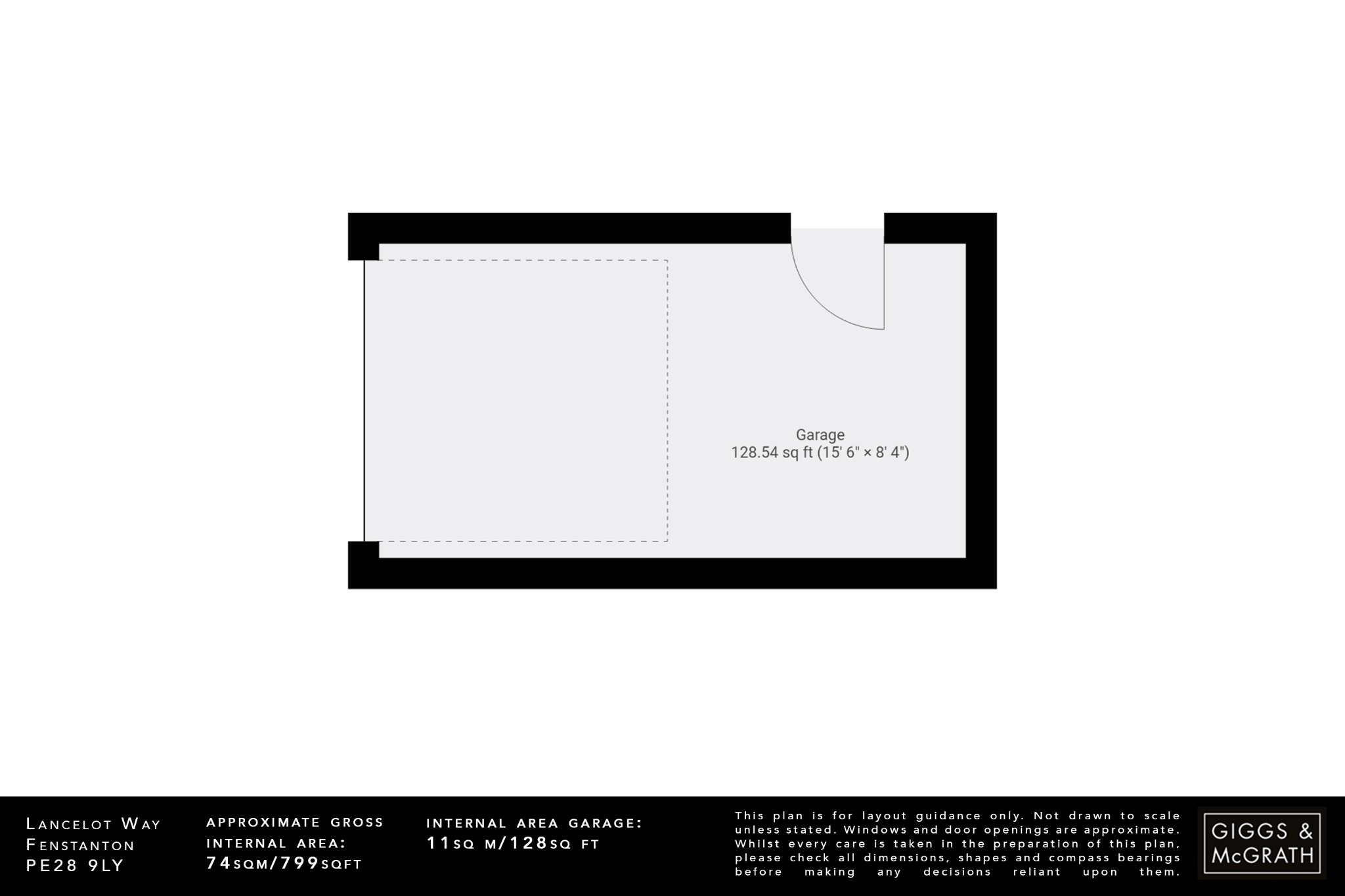 2 bed semi-detached house for sale in Lancelot Way, Huntingdon - Property Floorplan