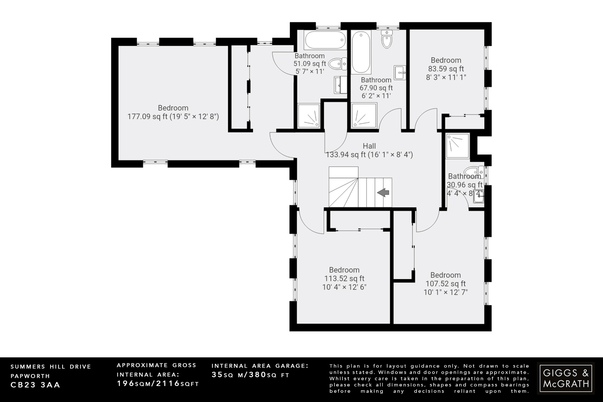 4 bed detached house for sale in Summers Hill Drive, Cambridge - Property Floorplan