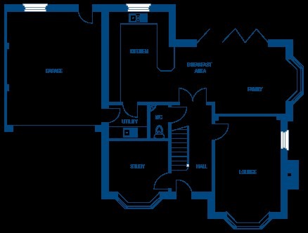 5 bed detached house for sale in Blenheim, Weald - Property Floorplan