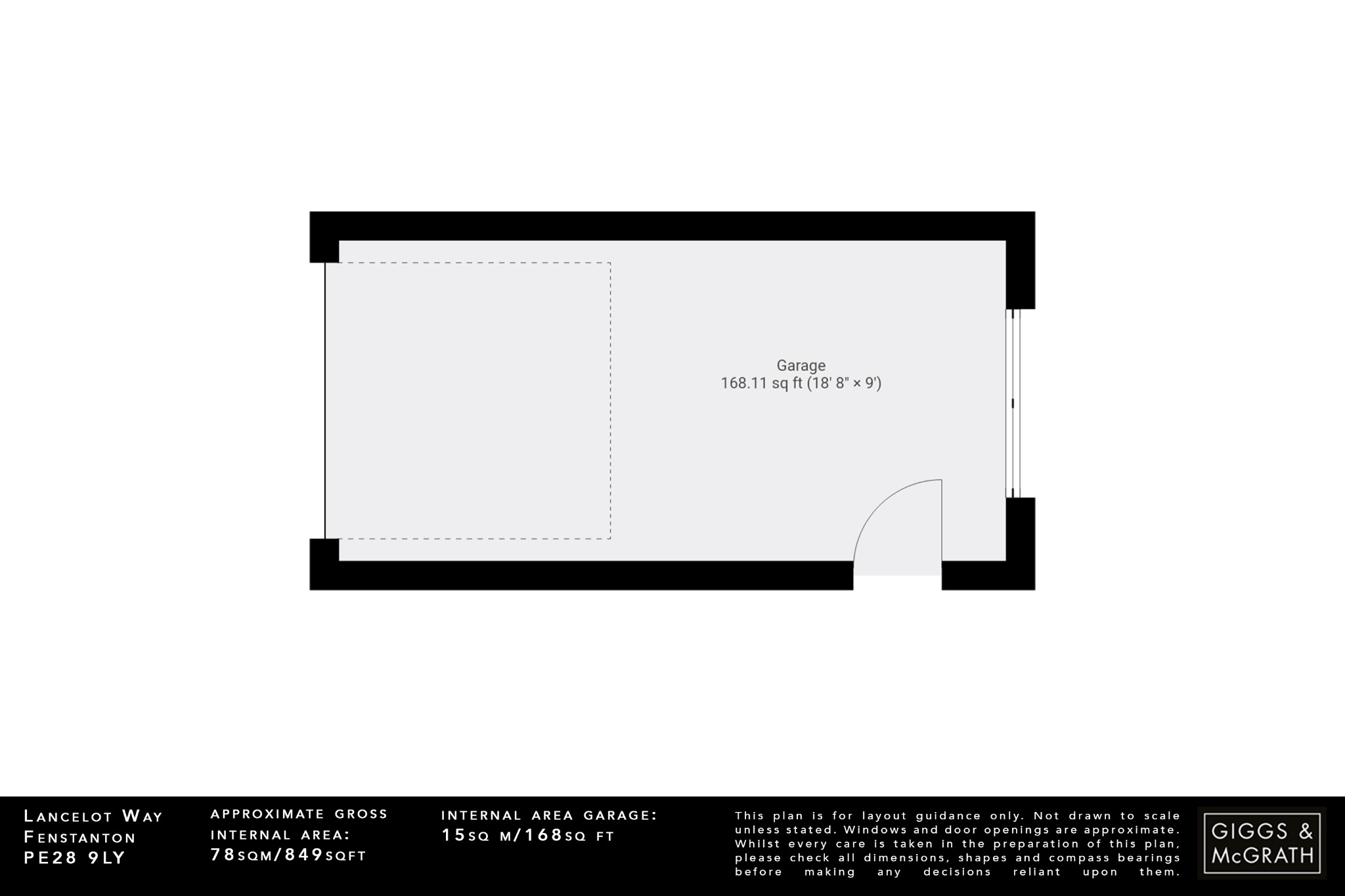 2 bed semi-detached house for sale in Lancelot Way, Huntingdon - Property Floorplan