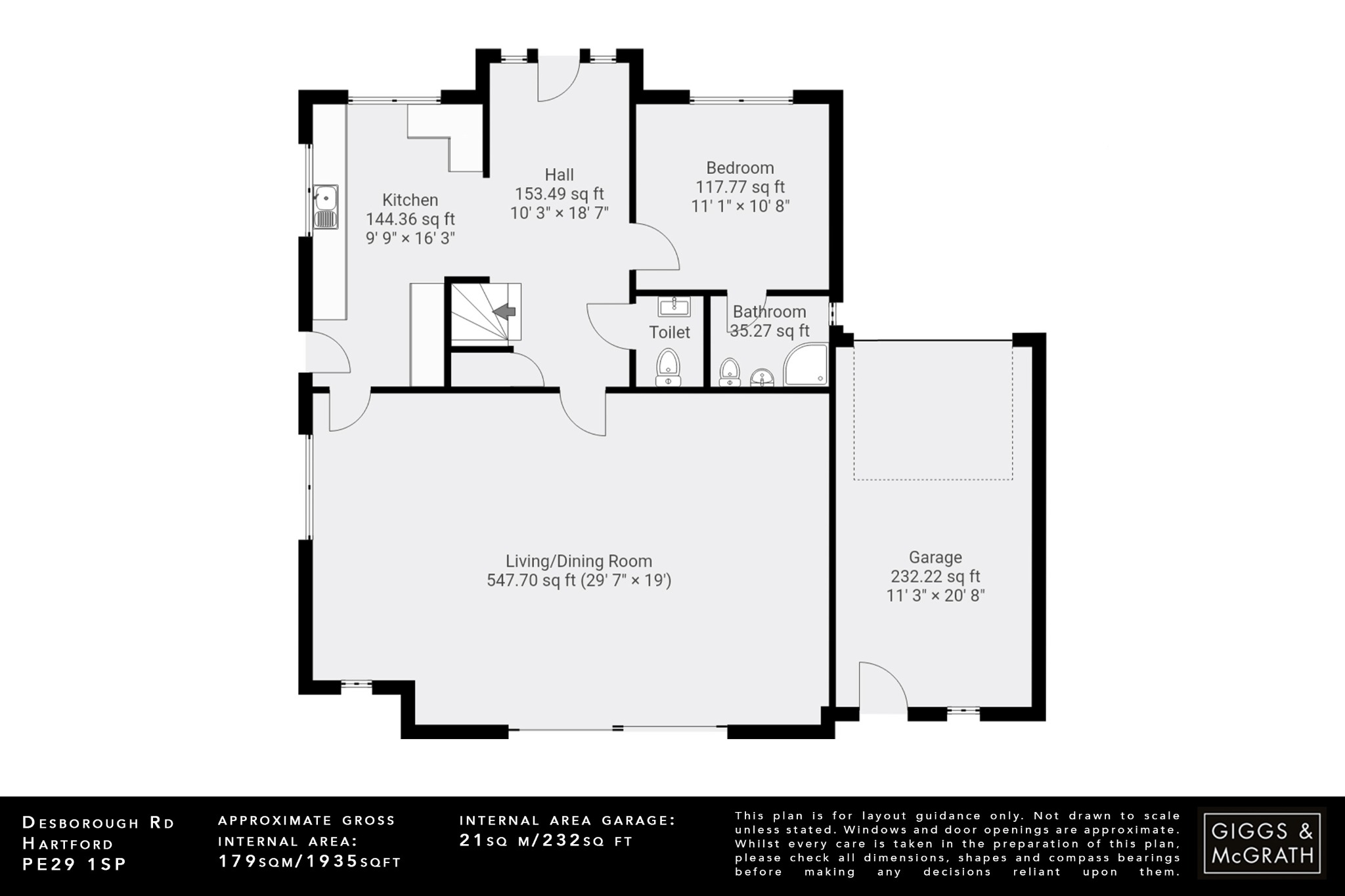 4 bed detached house for sale in Hartford, Cambridgeshire - Property Floorplan