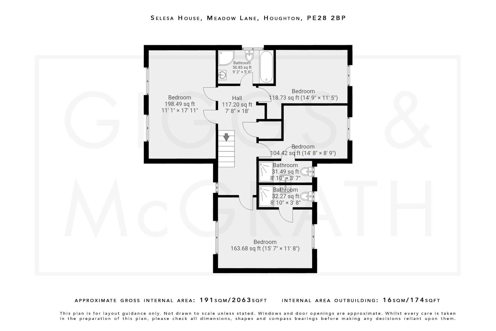4 bed detached house for sale in Meadow Lane, Huntingdon - Property Floorplan