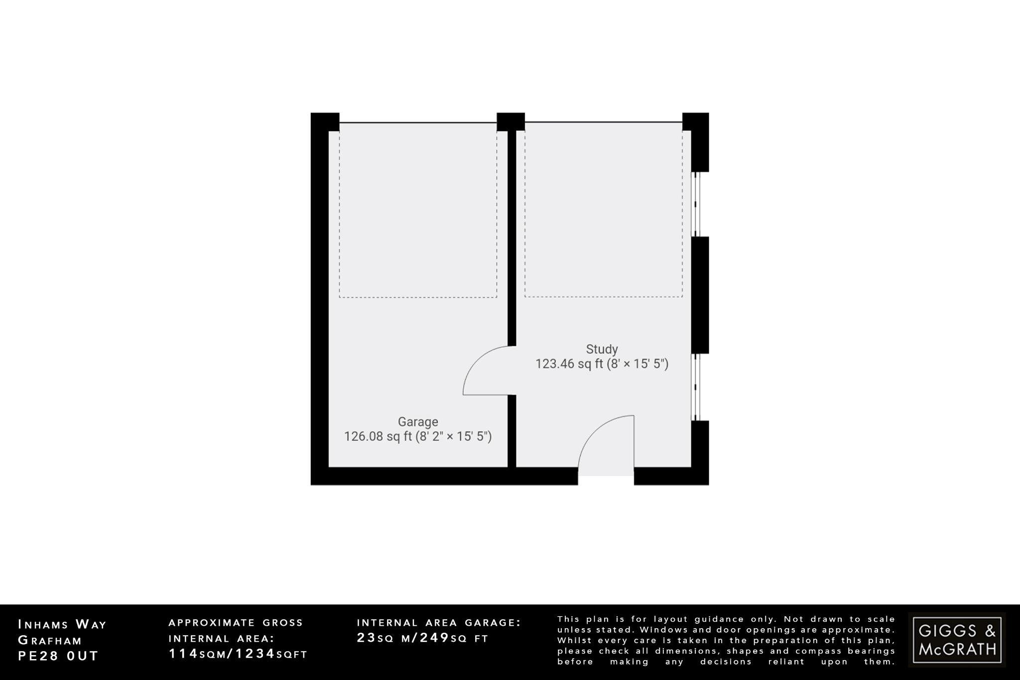 4 bed detached house for sale in Inhams Way, Huntingdon - Property Floorplan