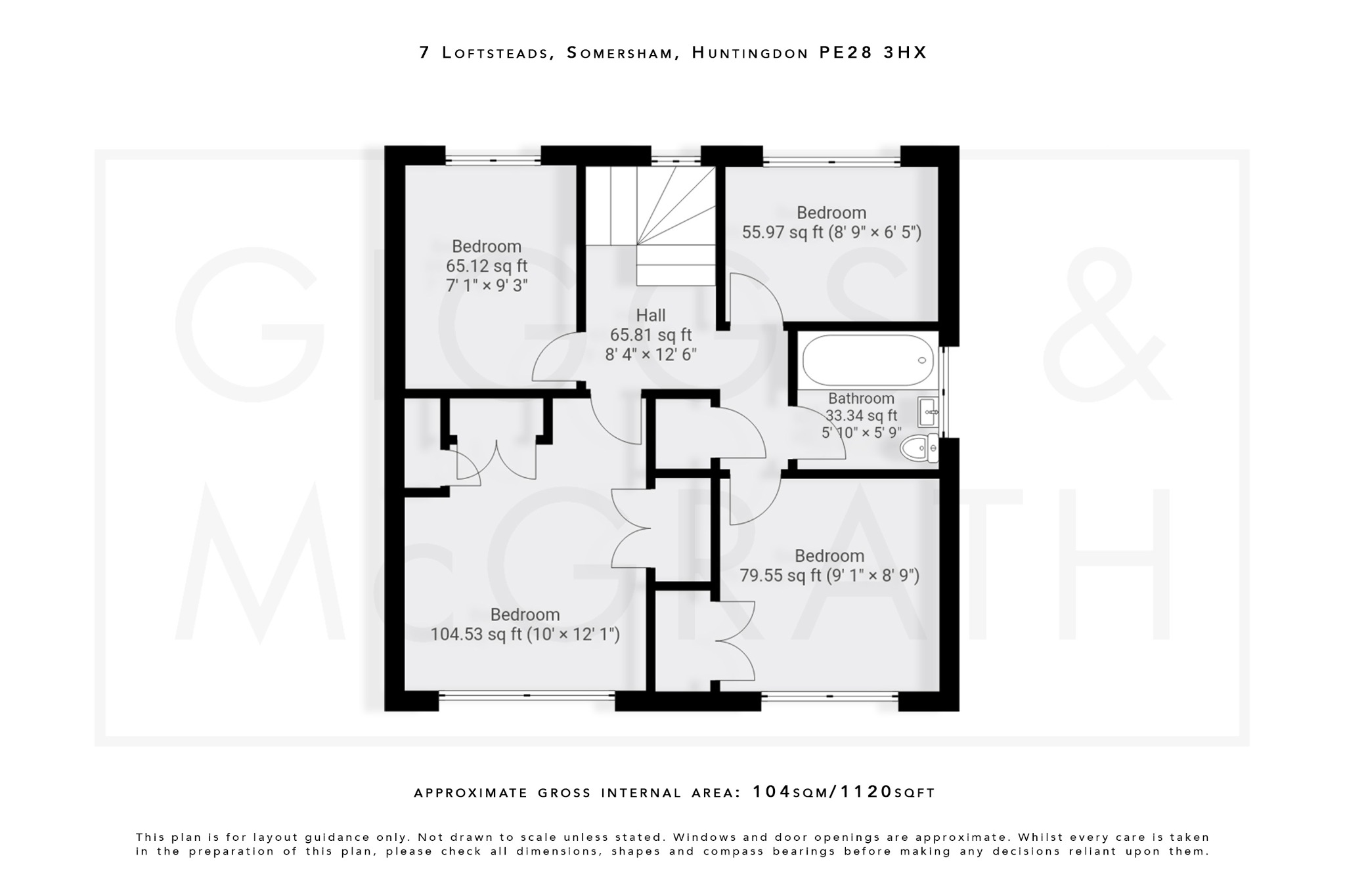 4 bed detached house for sale in Loftsteads, Huntingdon - Property Floorplan
