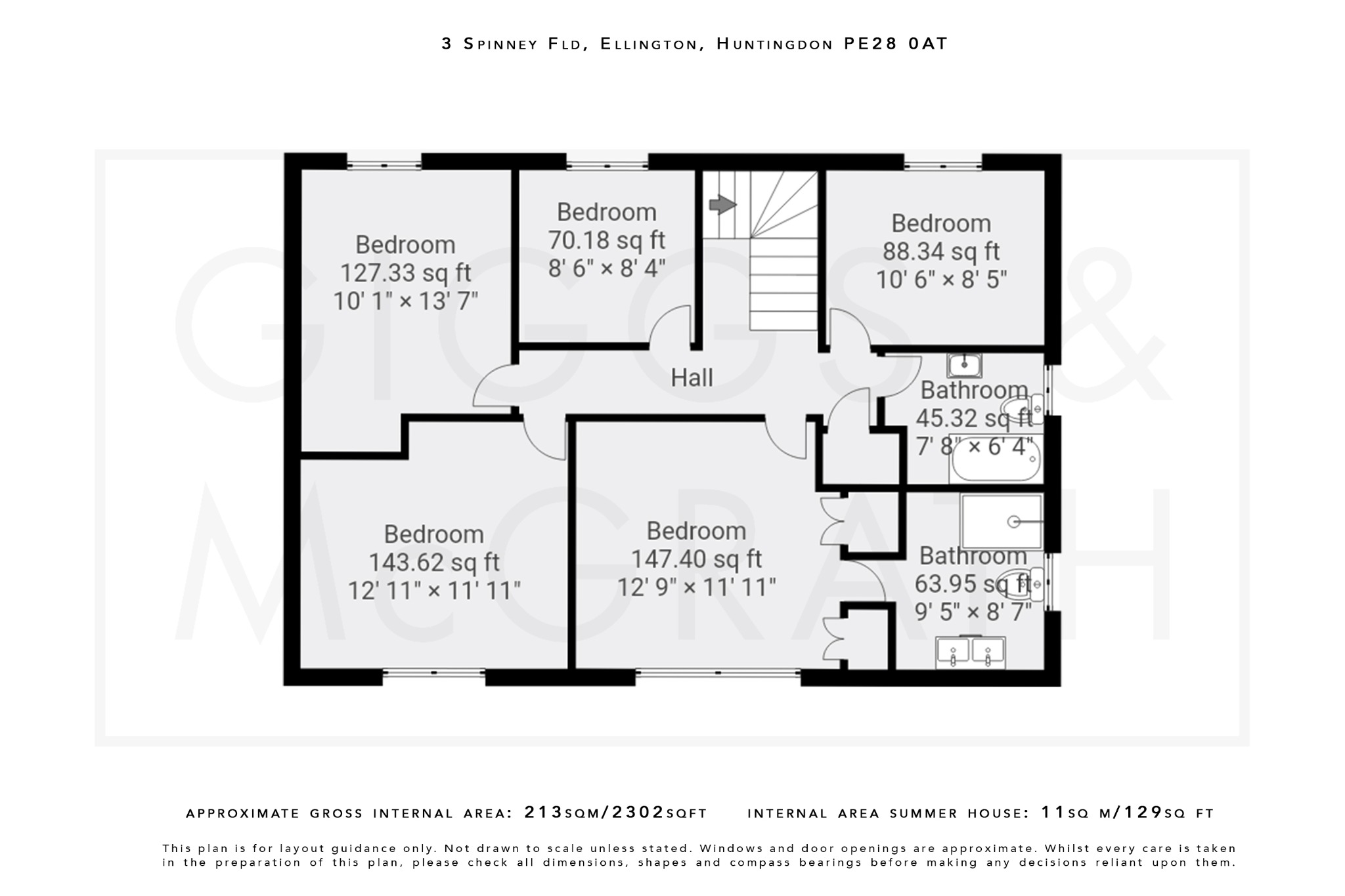 5 bed detached house for sale in Ellington, Cambridgeshire - Property Floorplan