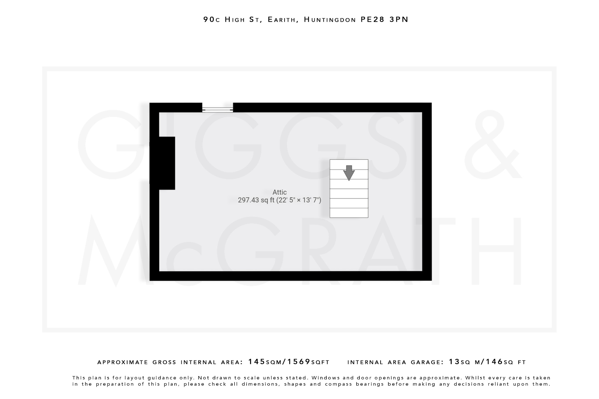 4 bed semi-detached house for sale in Earith, Cambridgeshire - Property Floorplan