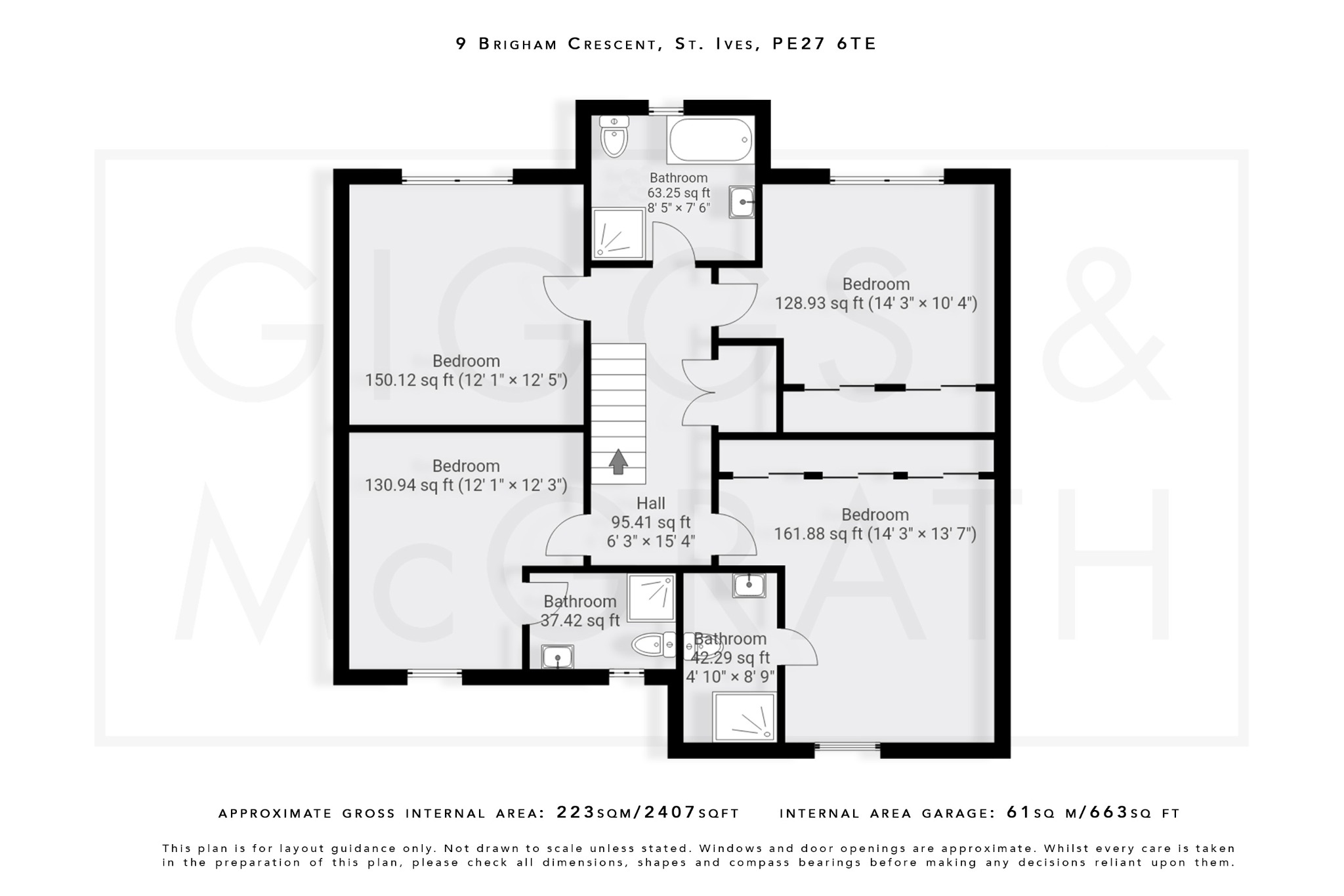 4 bed detached house for sale in Brigham Crescent, St. Ives - Property Floorplan