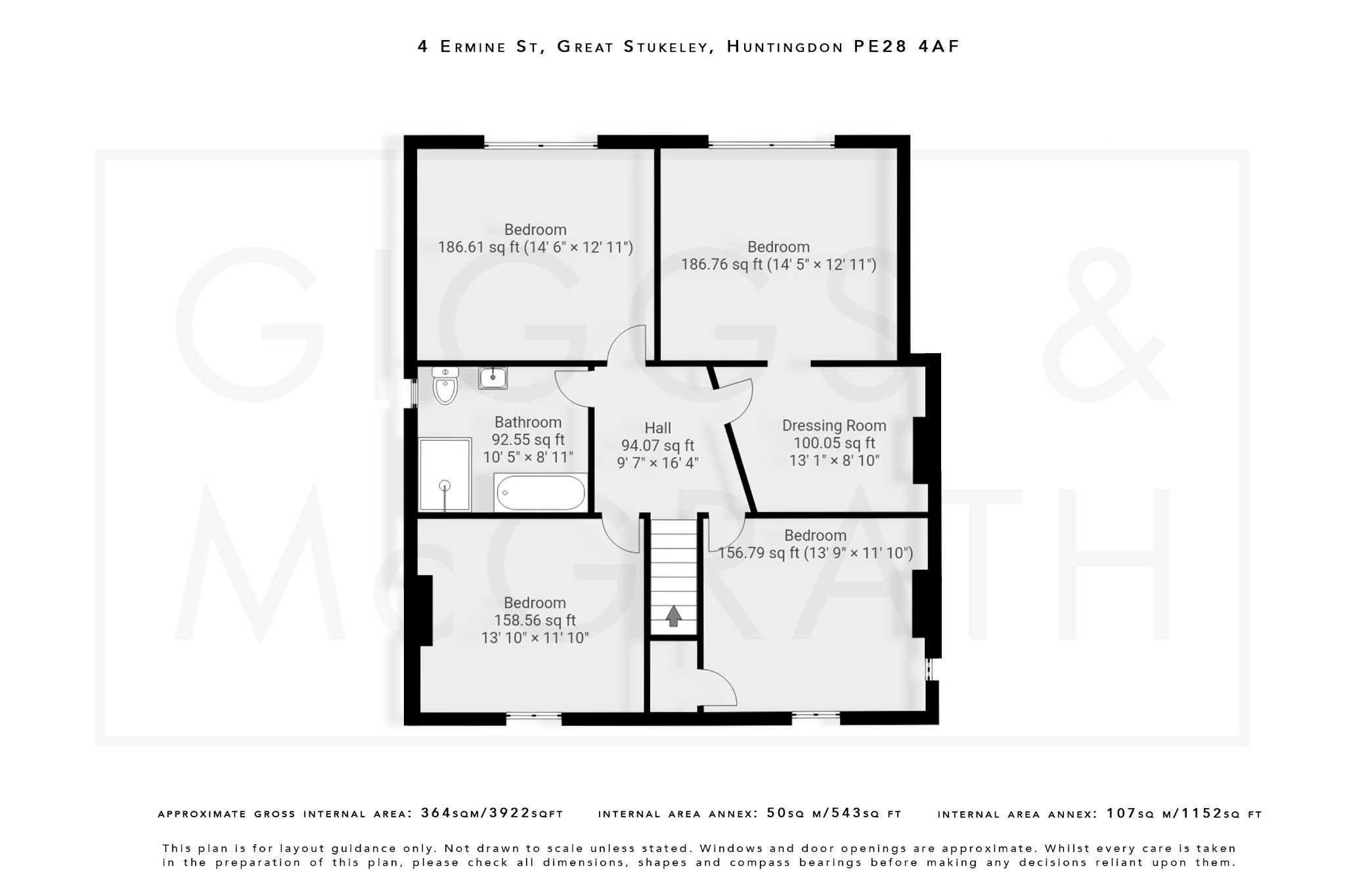 4 bed detached house for sale in Ermine Street, Huntingdon - Property Floorplan