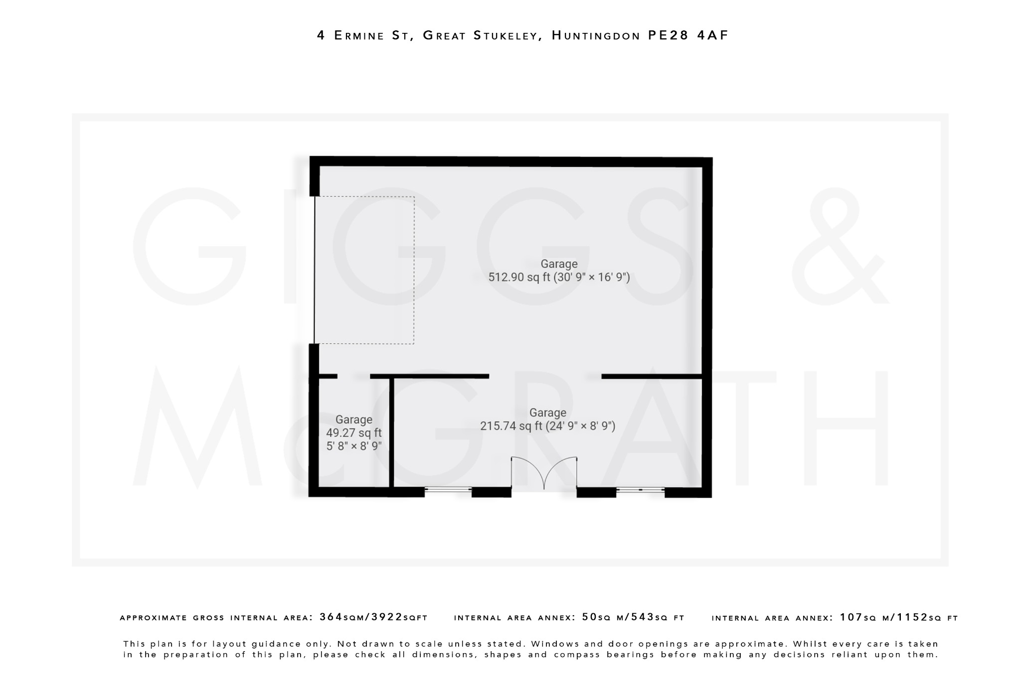 4 bed detached house for sale in Ermine Street, Huntingdon - Property Floorplan