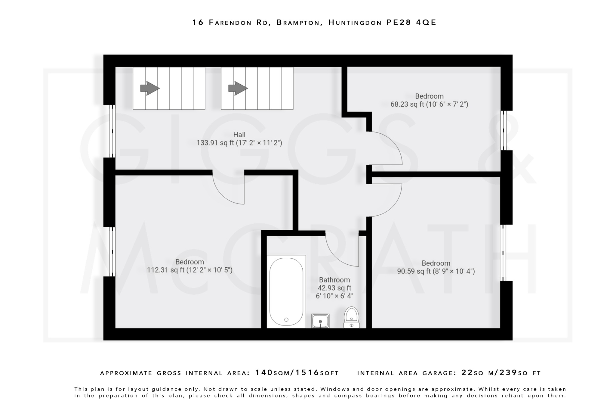 4 bed semi-detached house for sale in Brampton, Cambridgeshire - Property Floorplan
