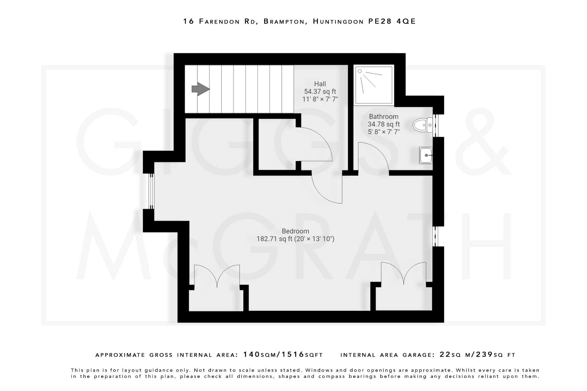4 bed semi-detached house for sale in Brampton, Cambridgeshire - Property Floorplan