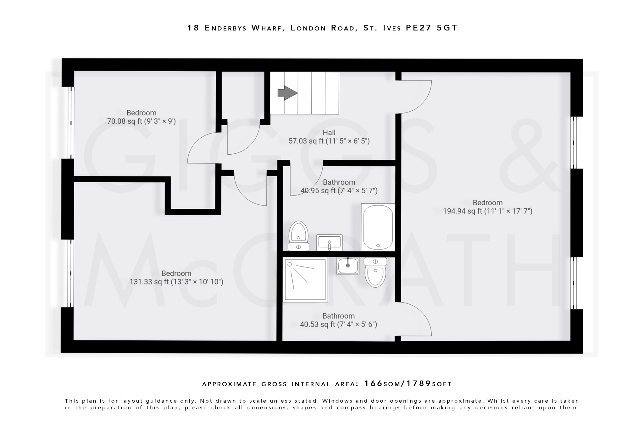 4 bed town house for sale in London Road, Cambridgeshire - Property Floorplan