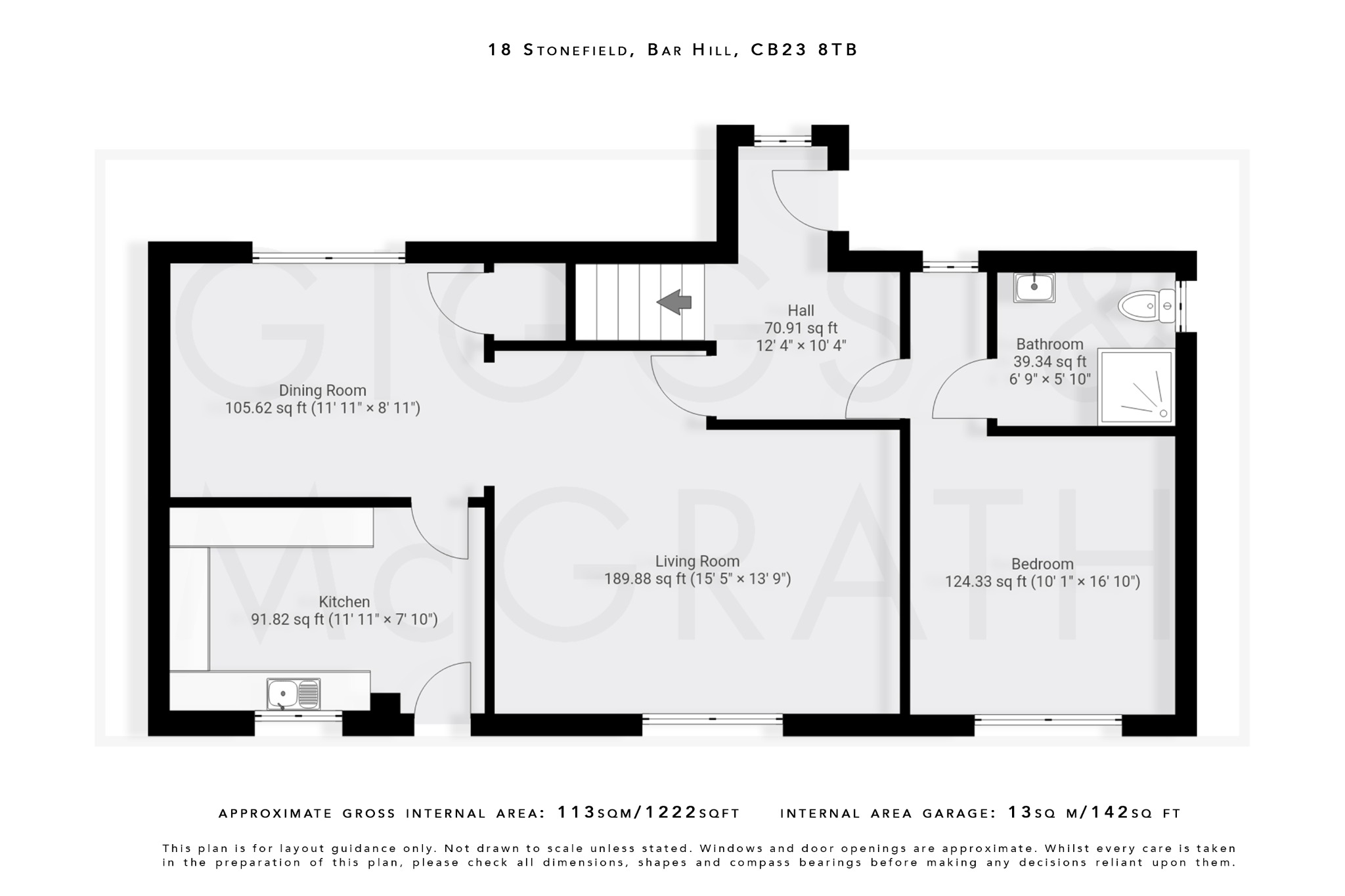 5 bed detached house for sale in Bar Hill, Cambridge - Property Floorplan