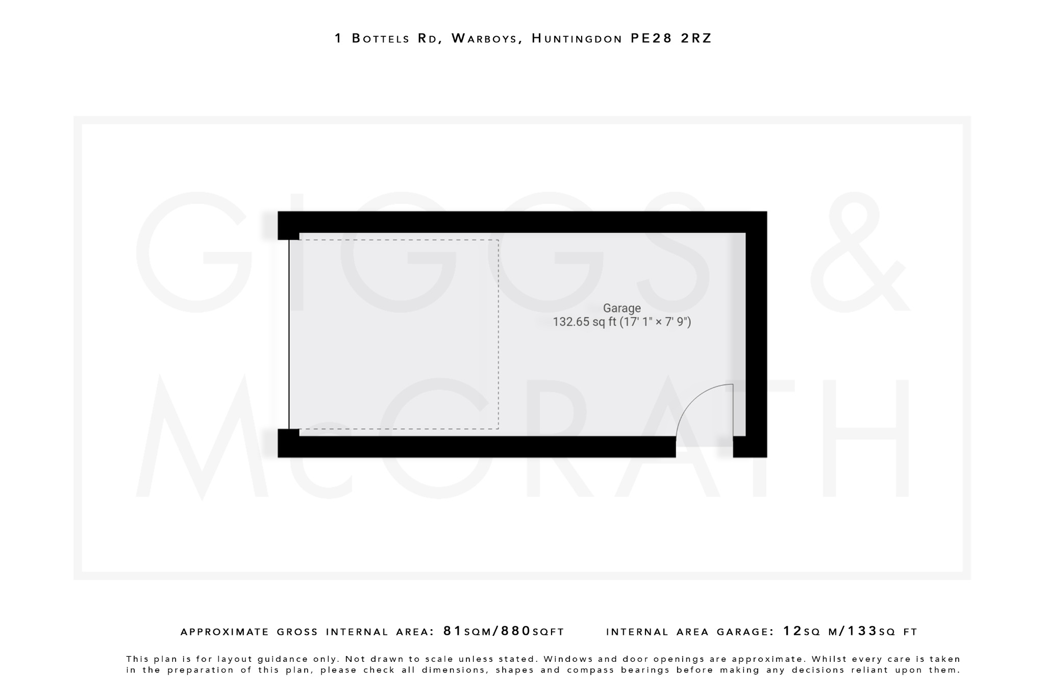 3 bed semi-detached house for sale in Bottels Road, Huntingdon - Property Floorplan