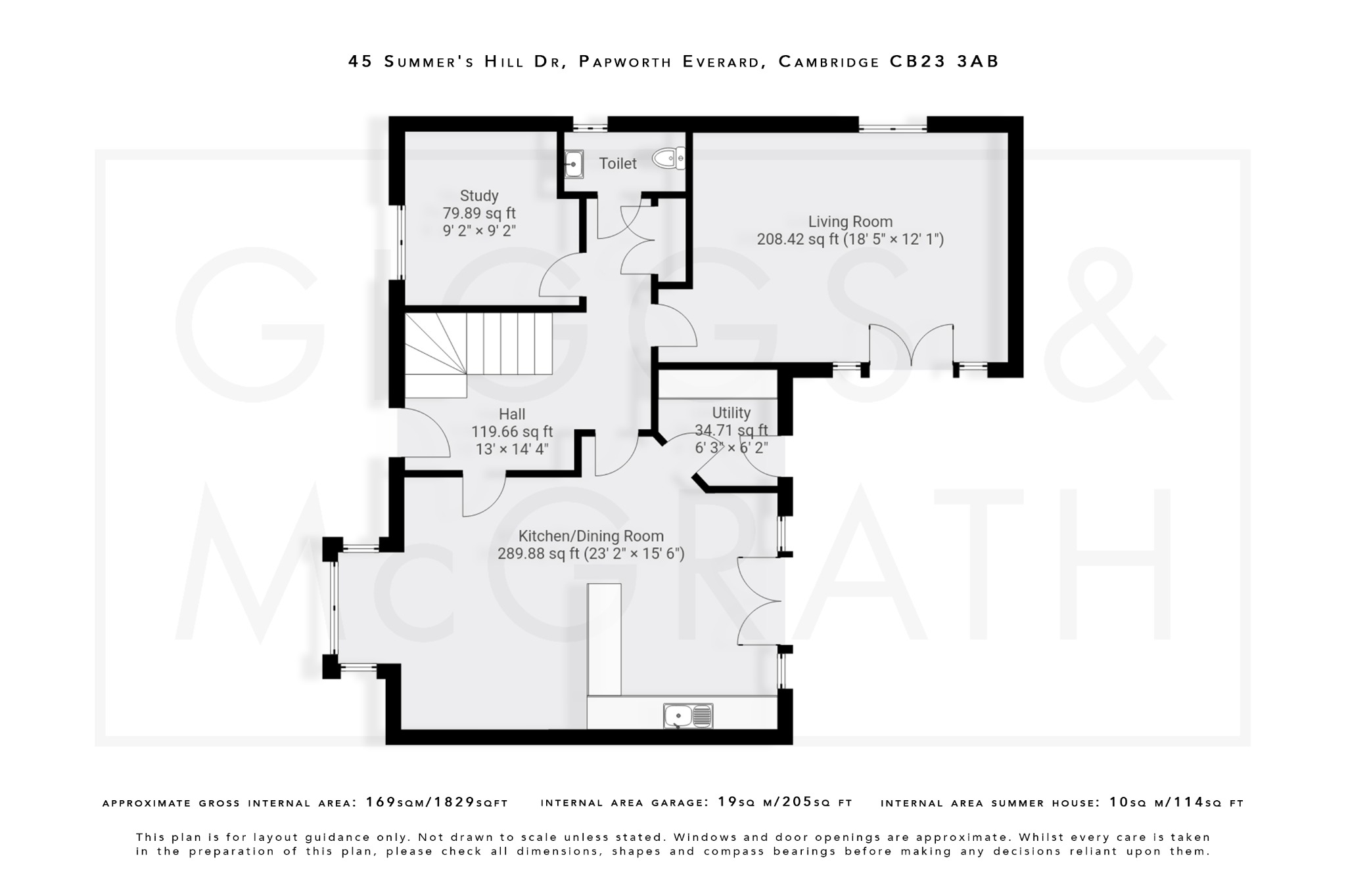 4 bed detached house for sale in Summers Hill Drive, Cambridge - Property Floorplan