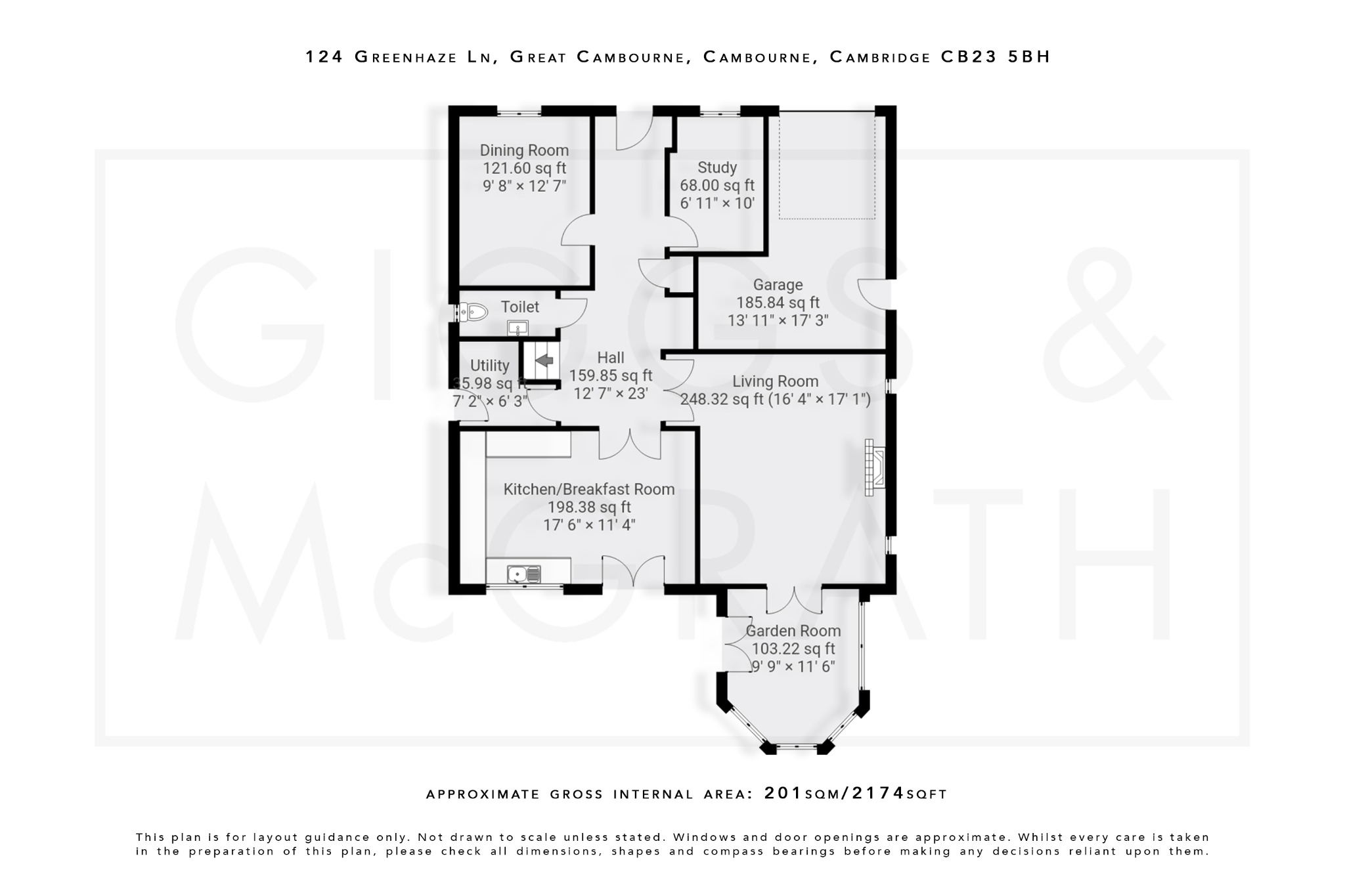 4 bed detached house for sale in Greenhaze Lane, Cambridgeshire - Property Floorplan