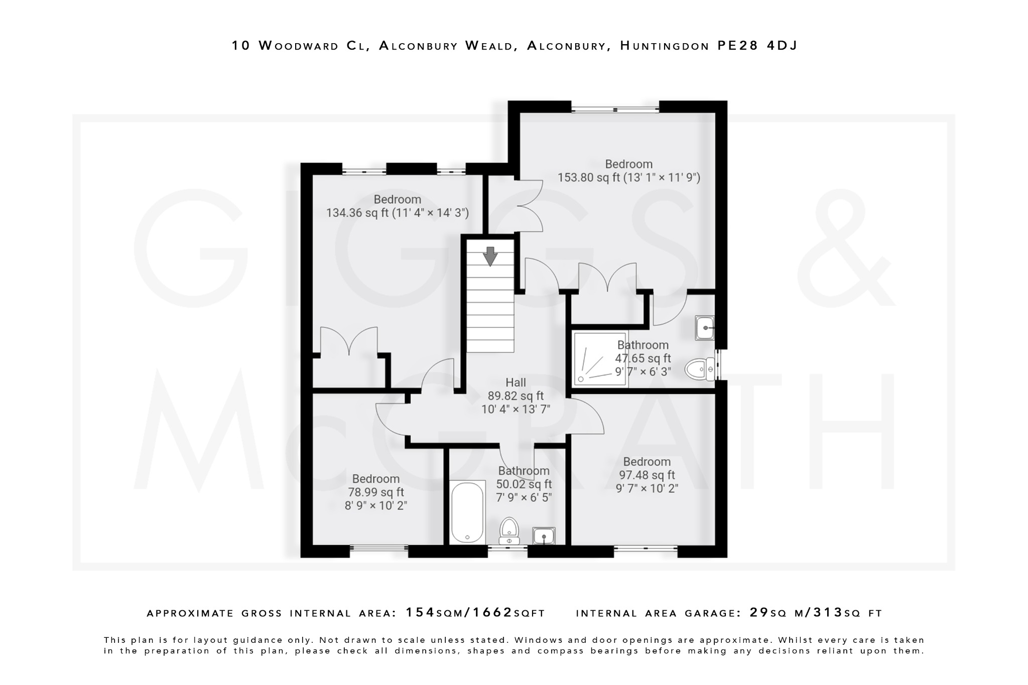 4 bed detached house for sale in Alconbury Weald, Cambridgeshire - Property Floorplan