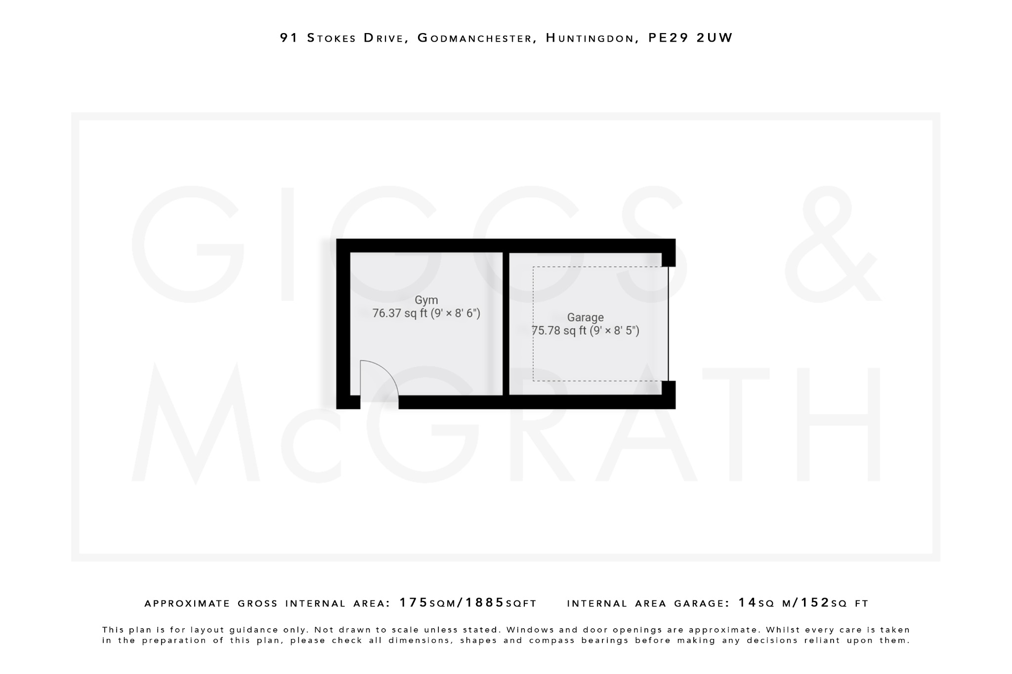 4 bed detached house for sale in Stokes Drive, Cambridgeshire - Property Floorplan