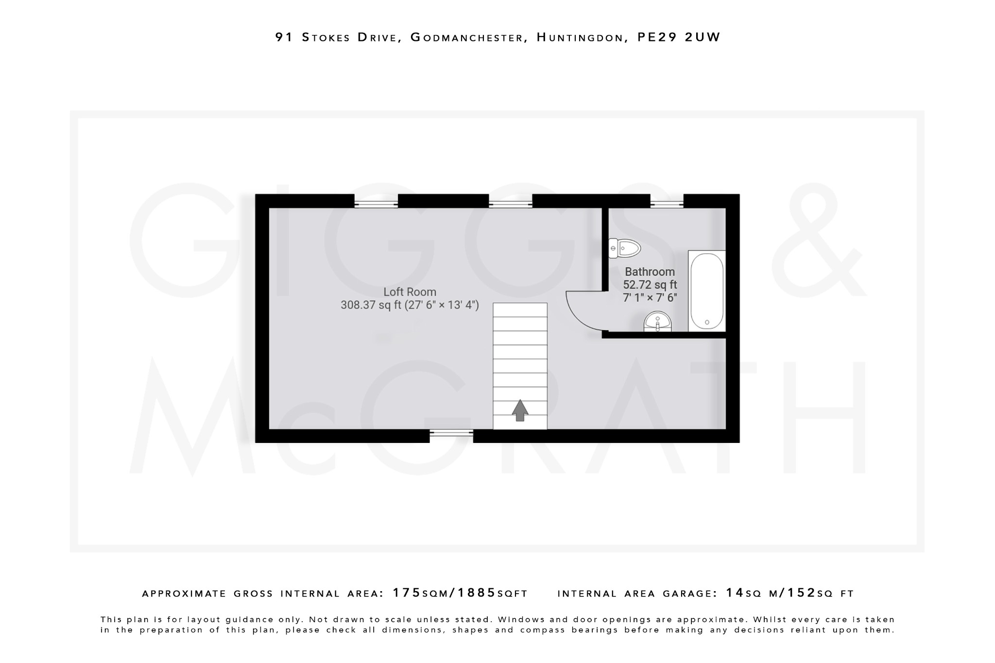 4 bed detached house for sale in Stokes Drive, Cambridgeshire - Property Floorplan