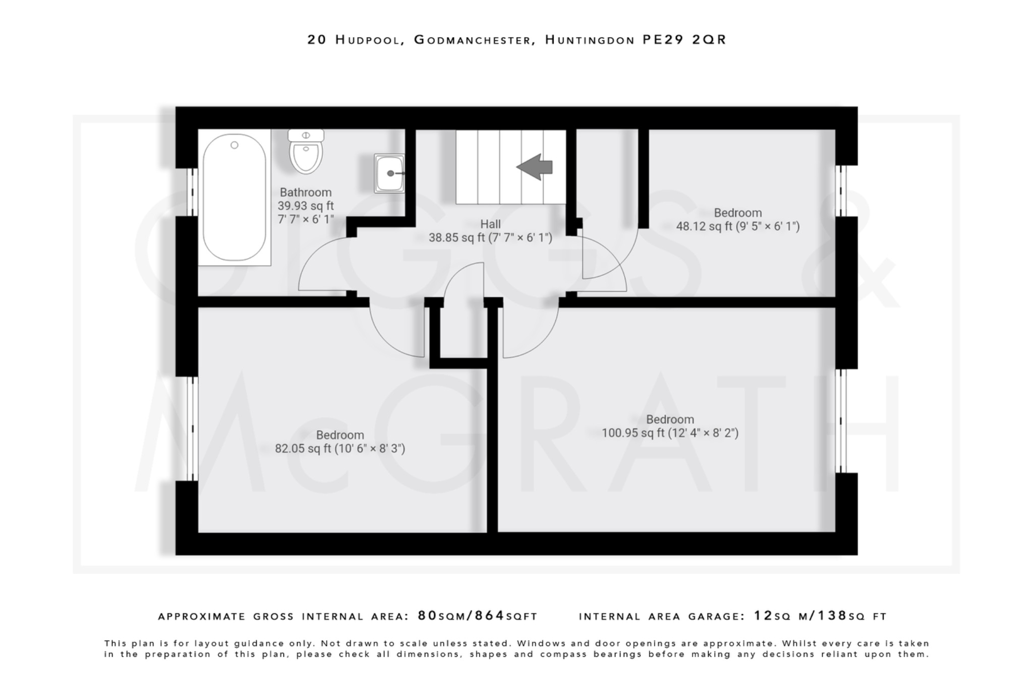 3 bed end of terrace house for sale in Godmanchester, Cambridgeshire - Property Floorplan