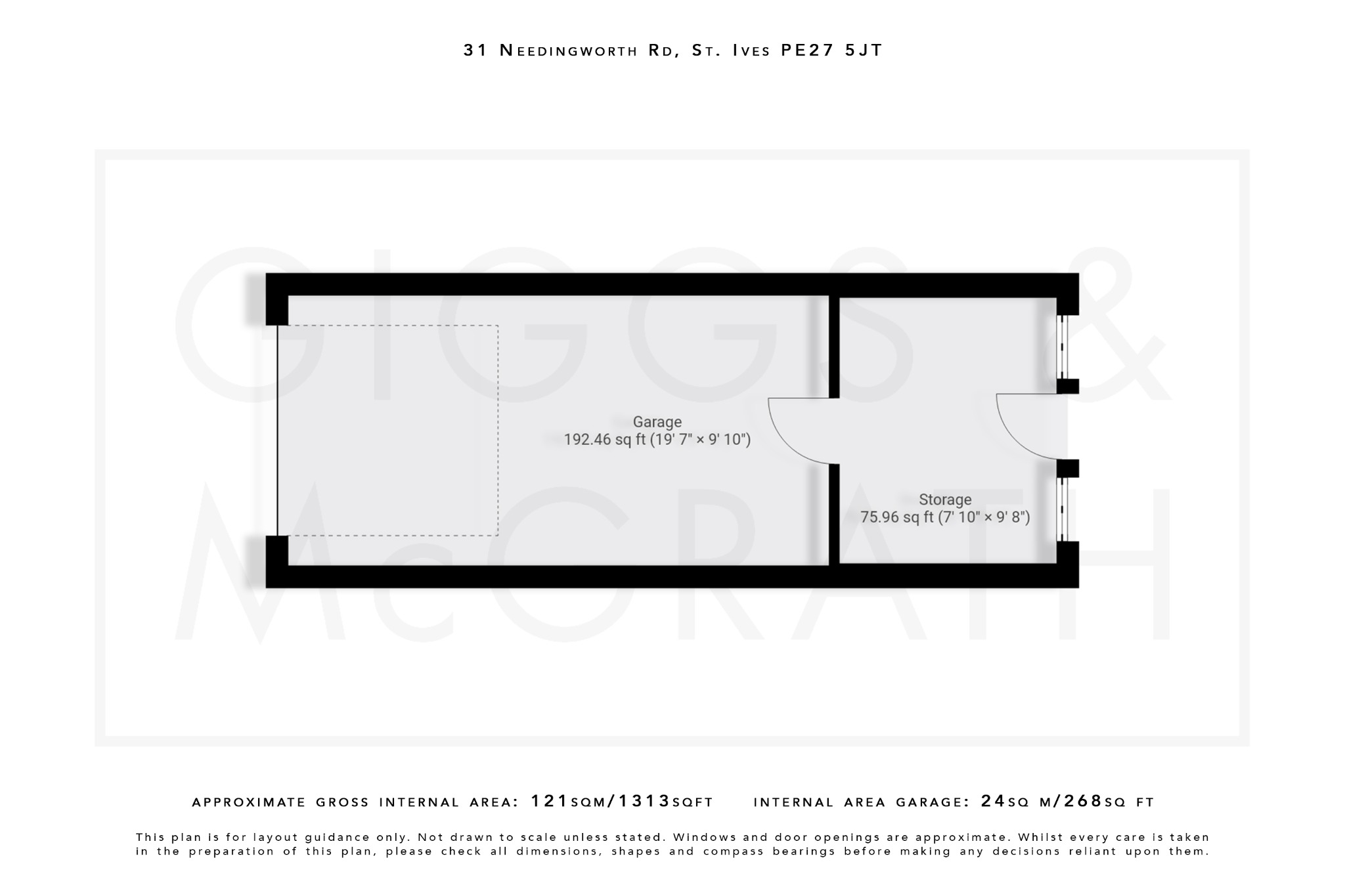 3 bed terraced house for sale in Needingworth Road, St Ives - Property Floorplan