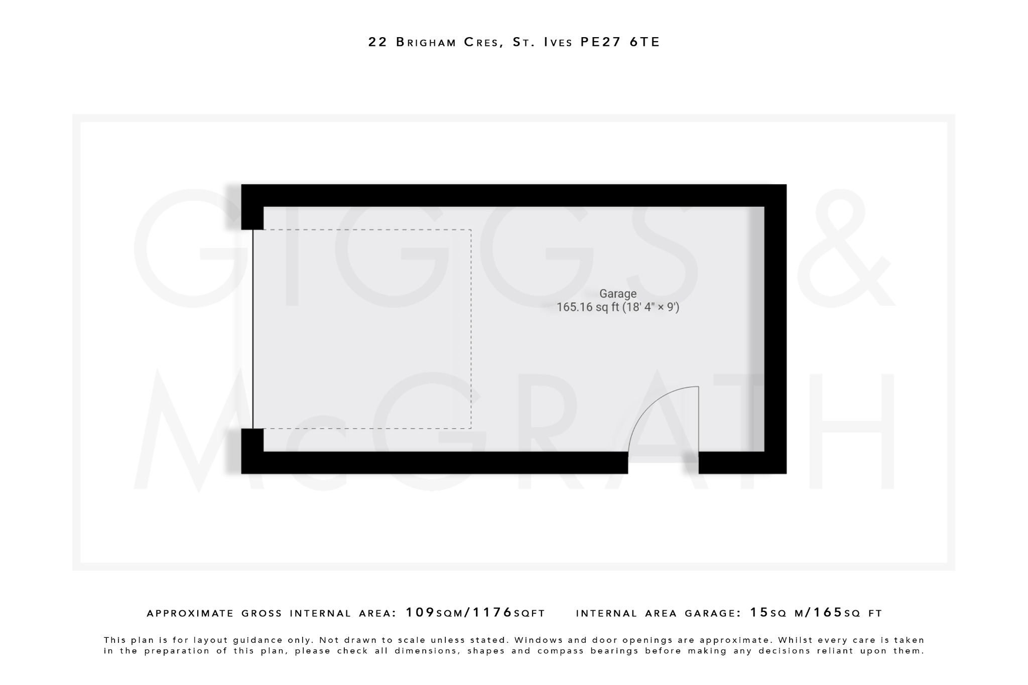 3 bed end of terrace house for sale in Brigham Crescent, St Ives - Property Floorplan