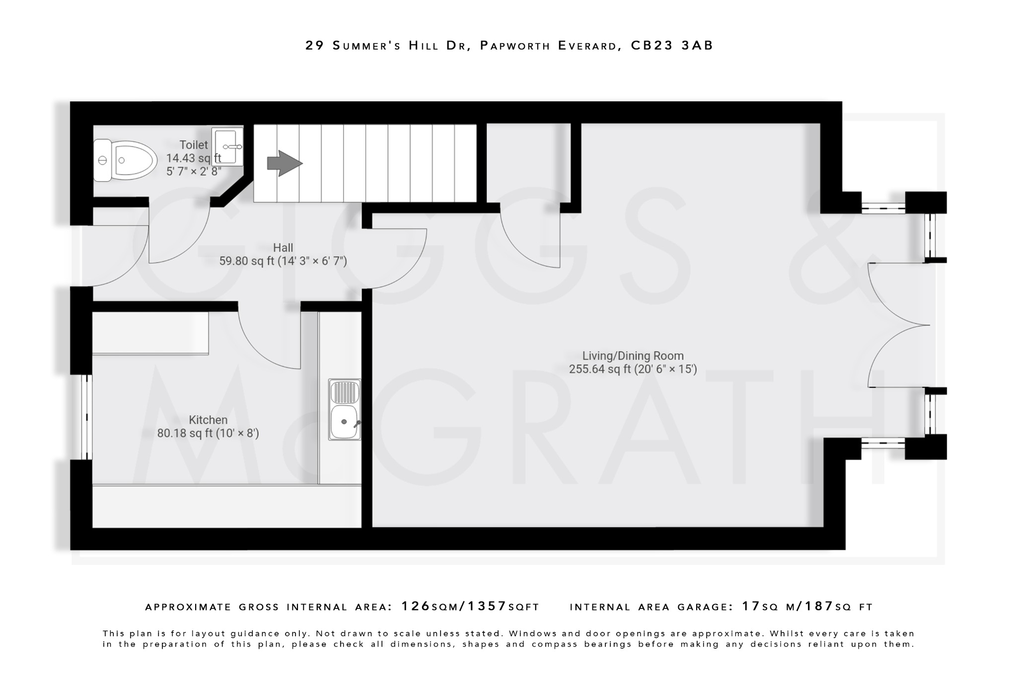 4 bed end of terrace house for sale in Summer's Hill Drive, Cambridge - Property Floorplan